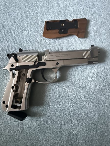 Beretta FS 92 4,5 mm Diabolo Nickel CO2 – Bild 3