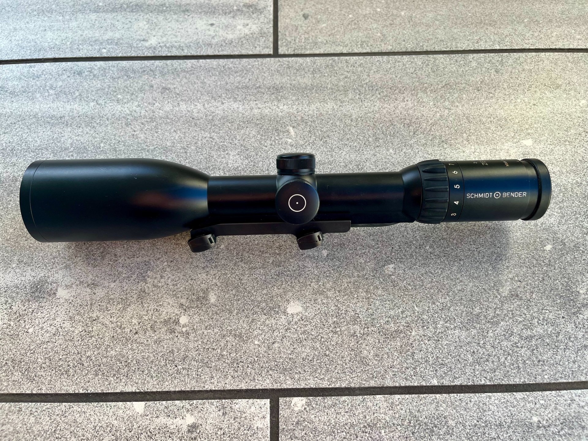 Zielfernrohr SCHMIDT & BENDER 3-12 x 50 Zenith LMC FD9 mit BLASER Sattelmontage – Bild 5