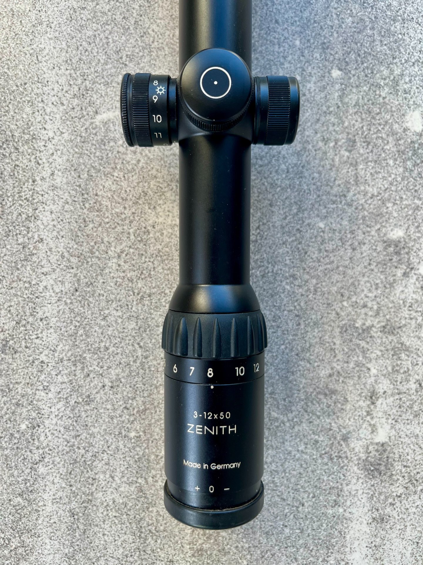 Zielfernrohr SCHMIDT & BENDER 3-12 x 50 Zenith LMC FD9 mit BLASER Sattelmontage – Bild 2