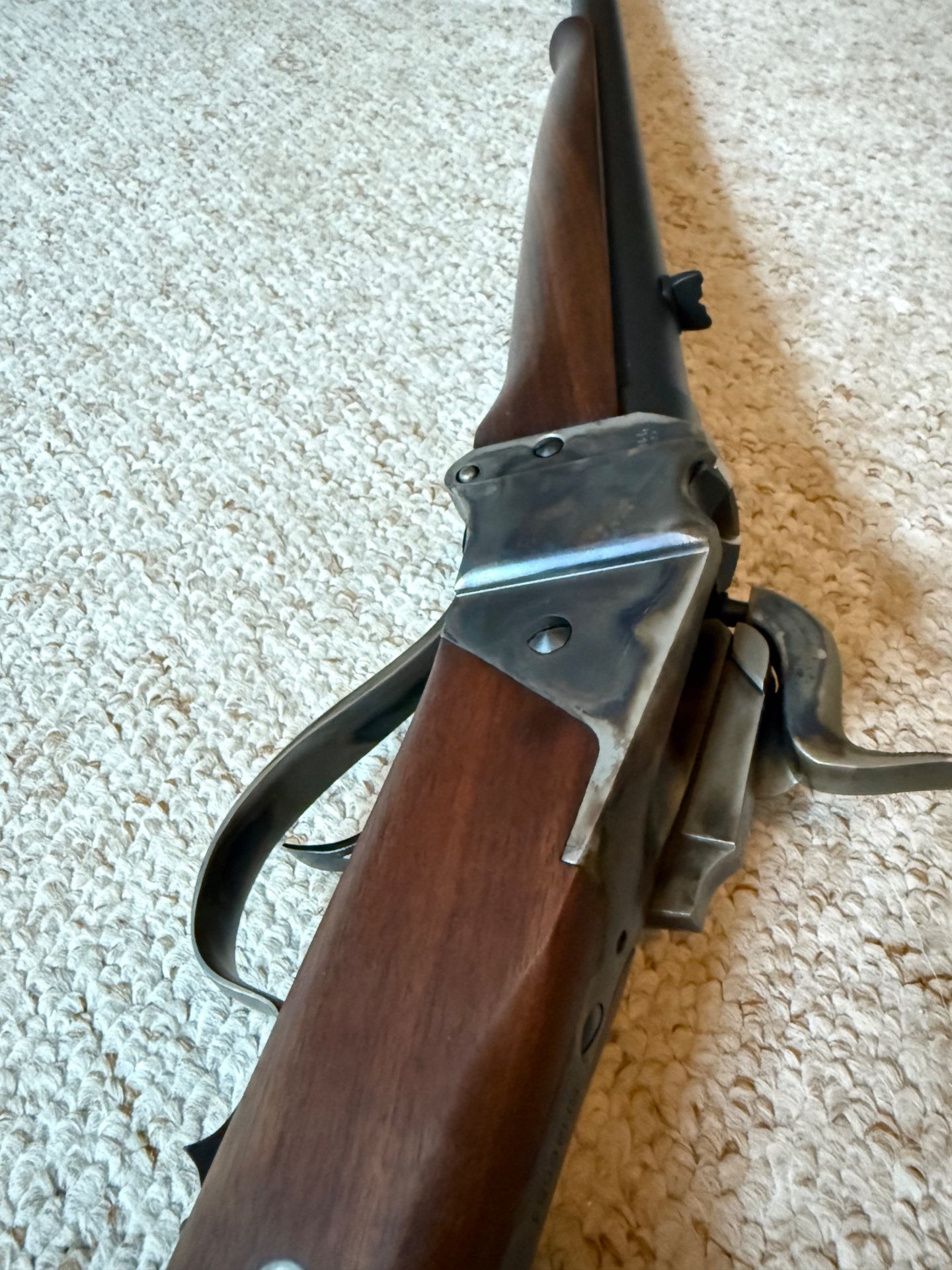 Davide Pedersoli Sharps Carbine Civilian .45 – sehr guter Zustand – Bild 5