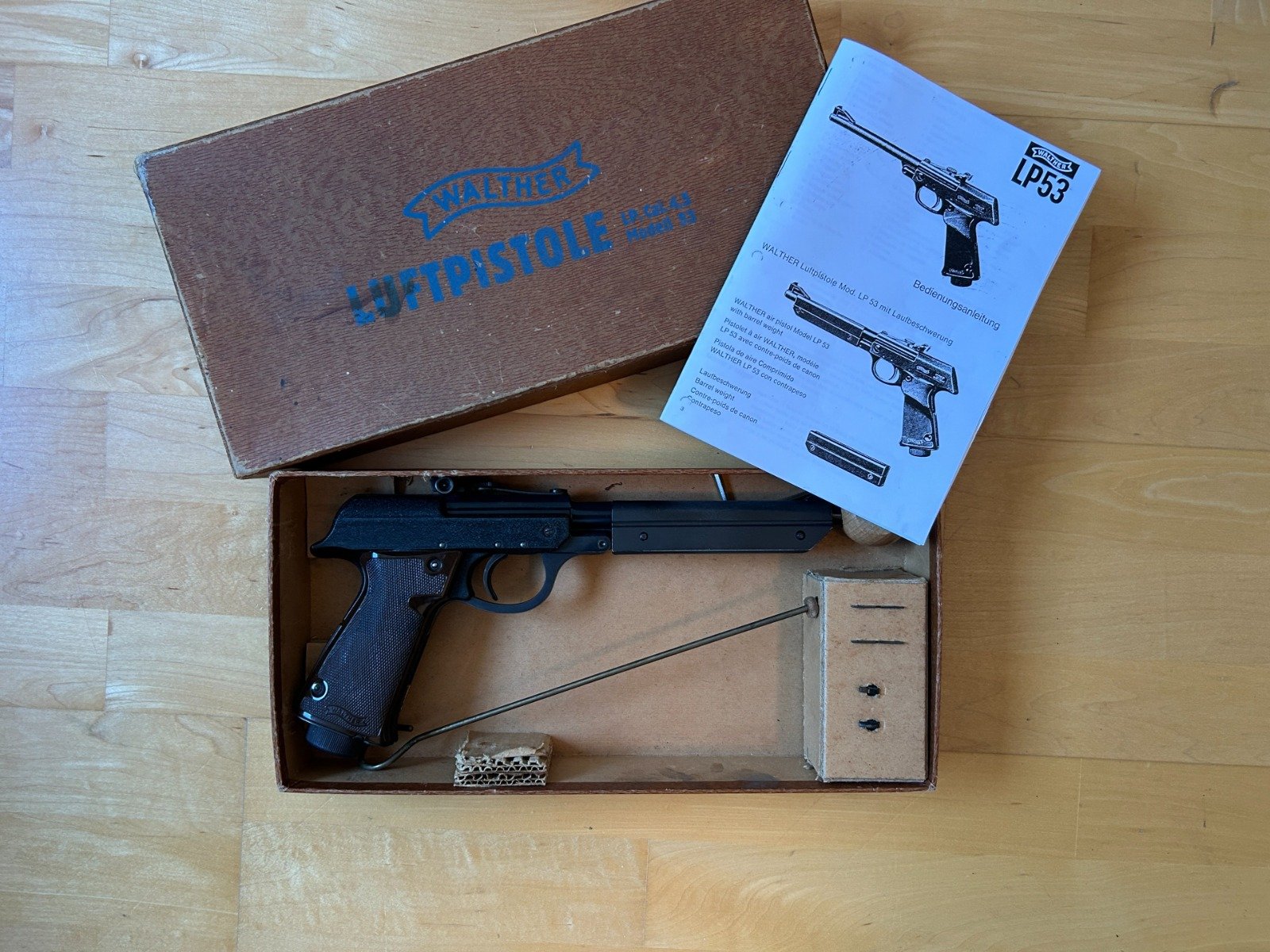 Walther Luftpistole LP 53 Bj. 1965 – Bild 1