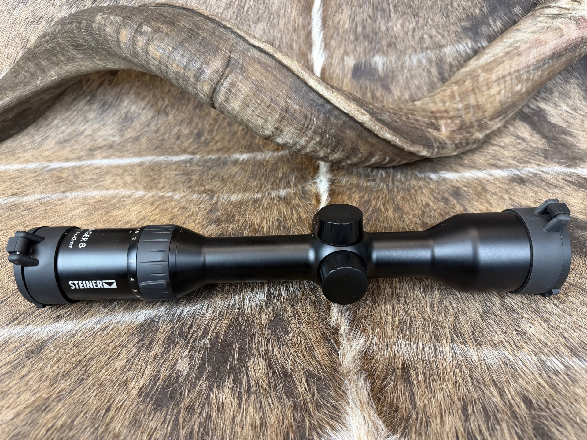 Zielfernrohr Steiner Ranger 8 1,6-12,8x42 inkl. Flip Cover NEU von WAFFEN FLÜHR ANSBACH – Bild 2