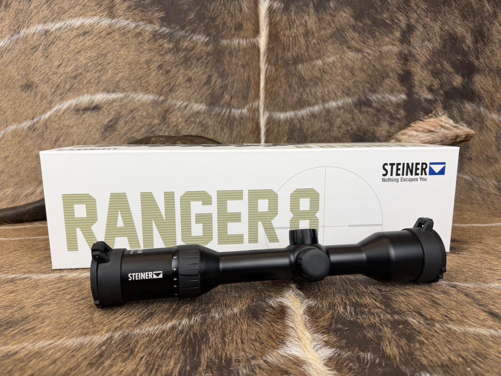 Zielfernrohr Steiner Ranger 8 1,6-12,8x42 inkl. Flip Cover NEU von WAFFEN FLÜHR ANSBACH – Bild 1