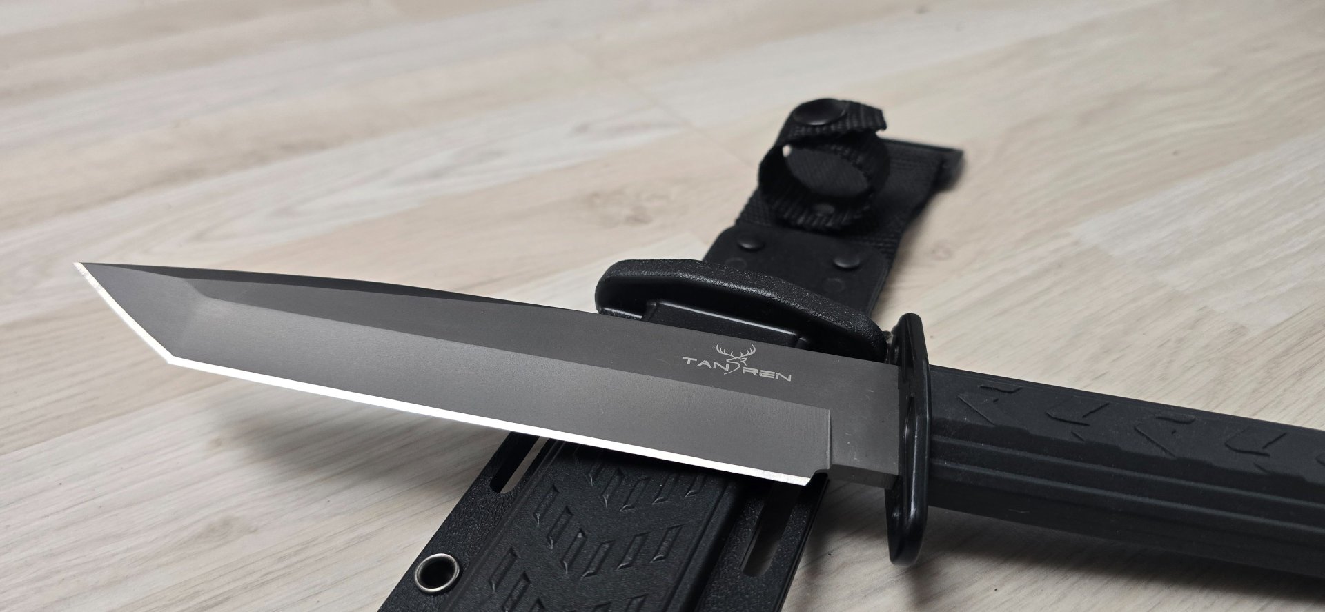 Tanto Messer D2 Stahl, Outdoormesser, Survivalmesser – Bild 2