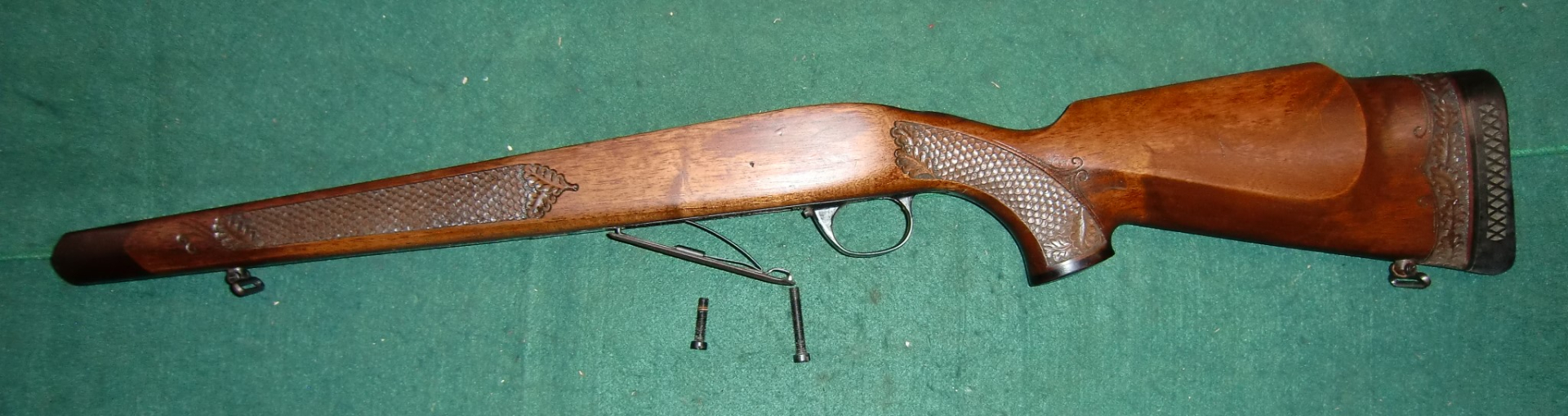 vom BSA Repetierer England komplette Schäftung mit Schuppenfischhaut Mgn-system – Bild 1