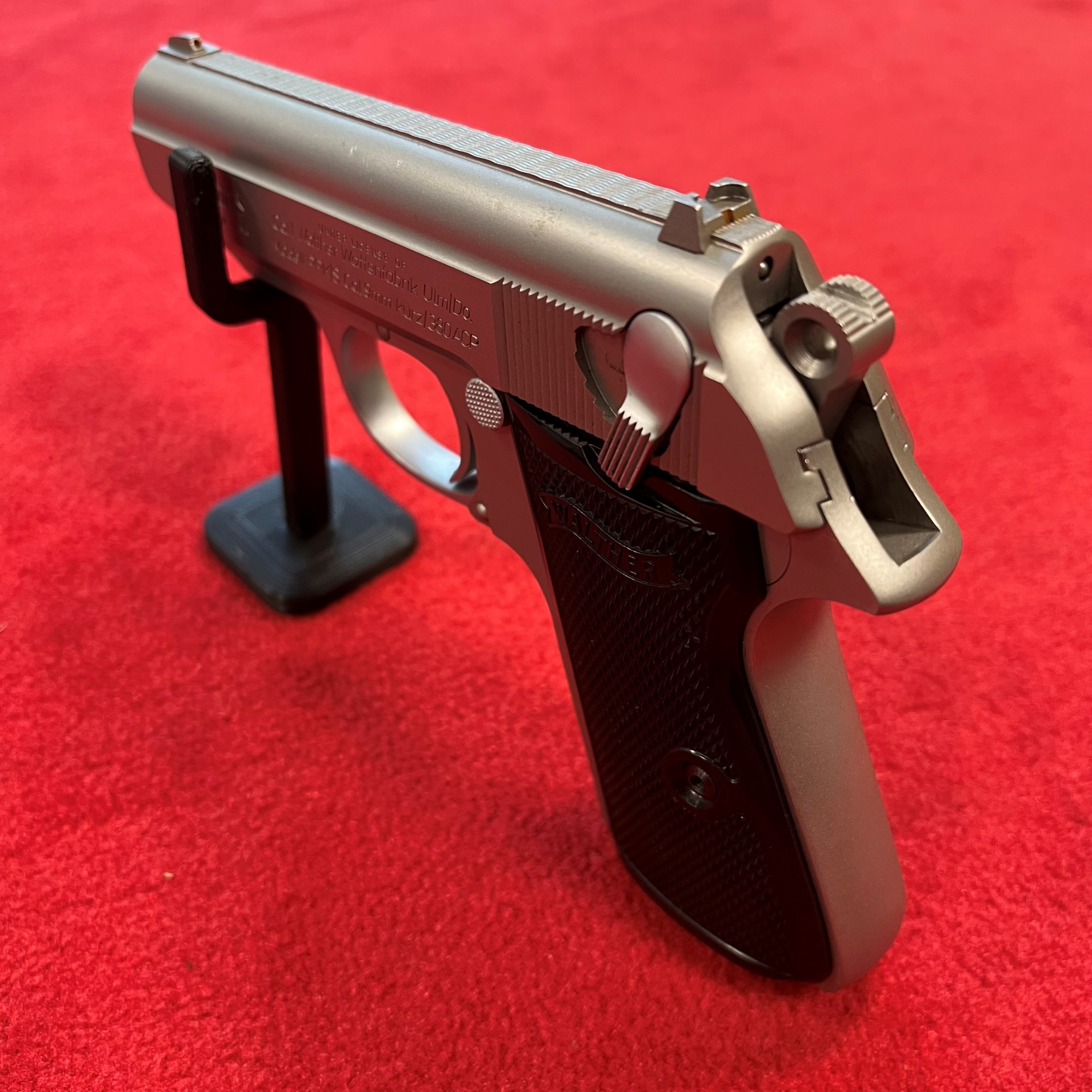 Interarms PPK (Carl Walther) - 9mm Brown./.380ACP - Halbautomatische Pistole | Magazin + Koffer – Bild 6
