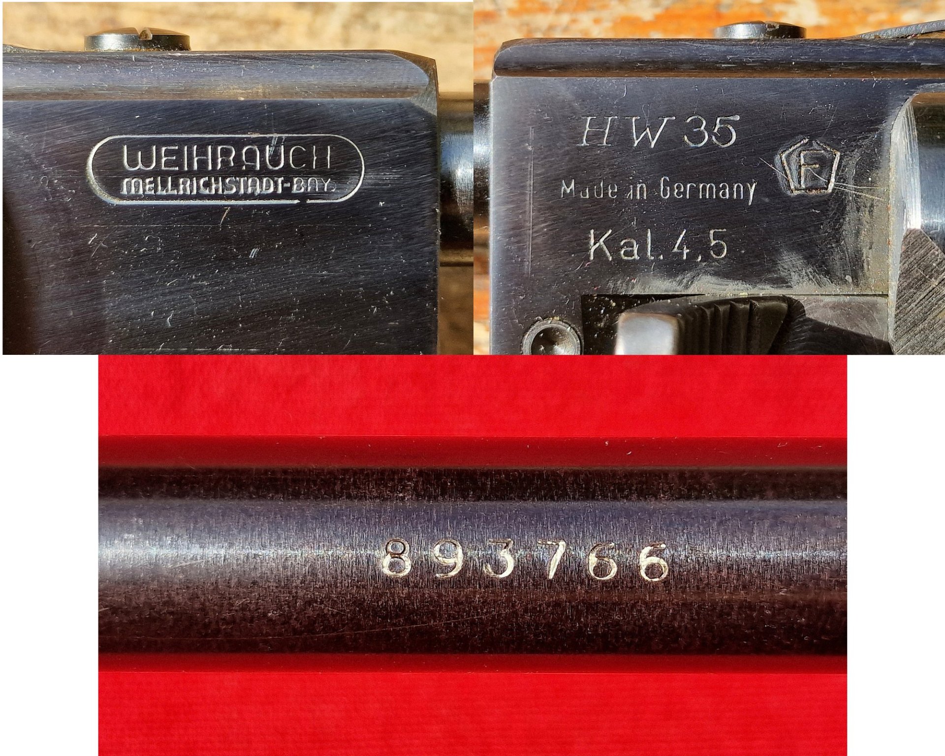 Luftgewehr Weihrauch HW35 Knicklauf – Bild 3