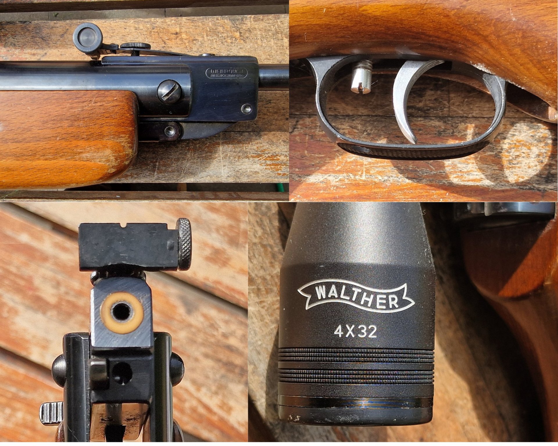 Luftgewehr Weihrauch HW35 Knicklauf – Bild 4