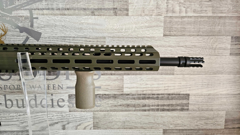 Neuware vom Fachhandel - Schmeisser AR15 M4FL 14,5" OD Green Sondermodell MAGPUL .223Rem mit Optik – Bild 5