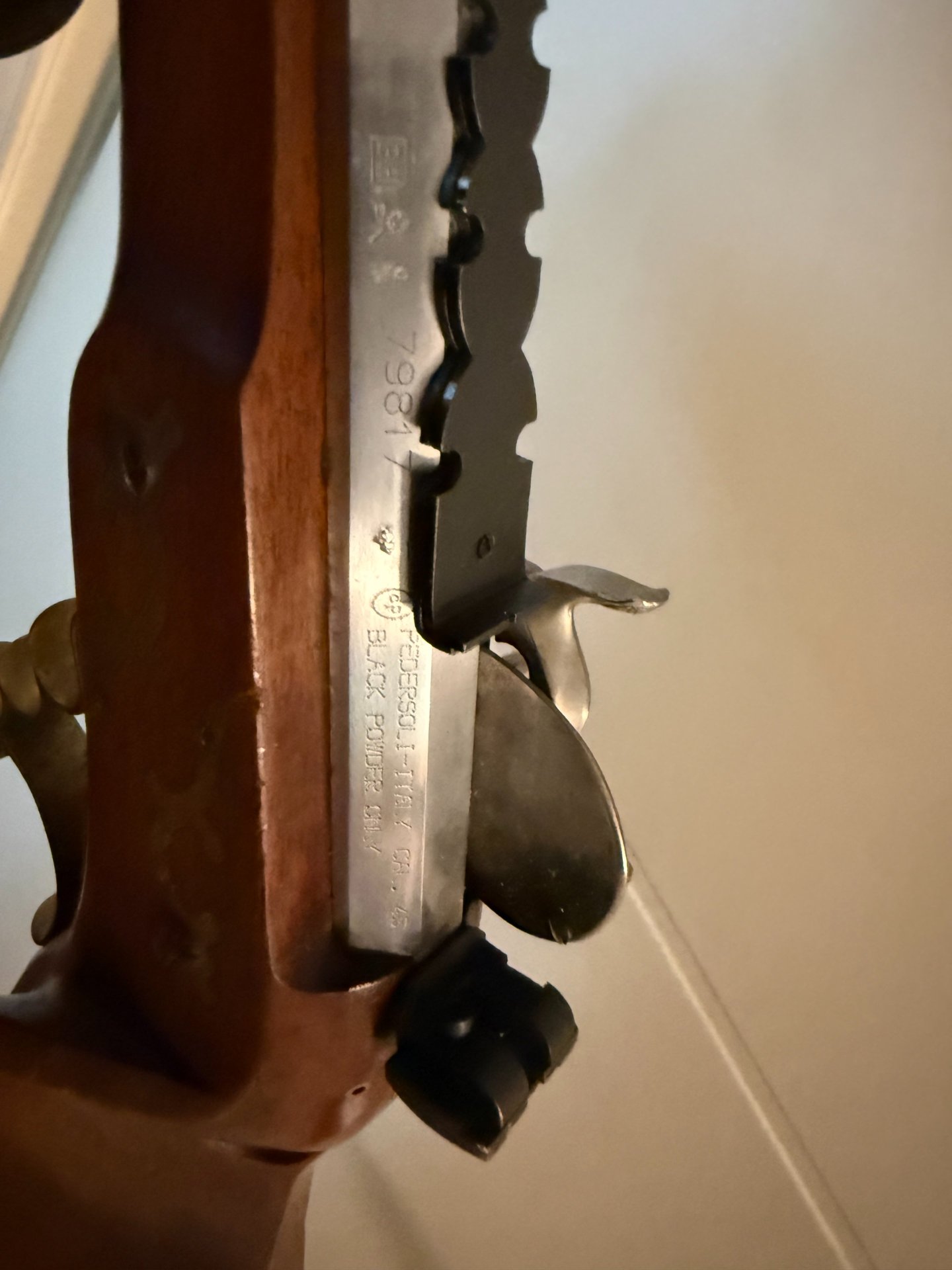 Vorderlader Gewehr Pedersoli Kaliber 45 – Bild 3
