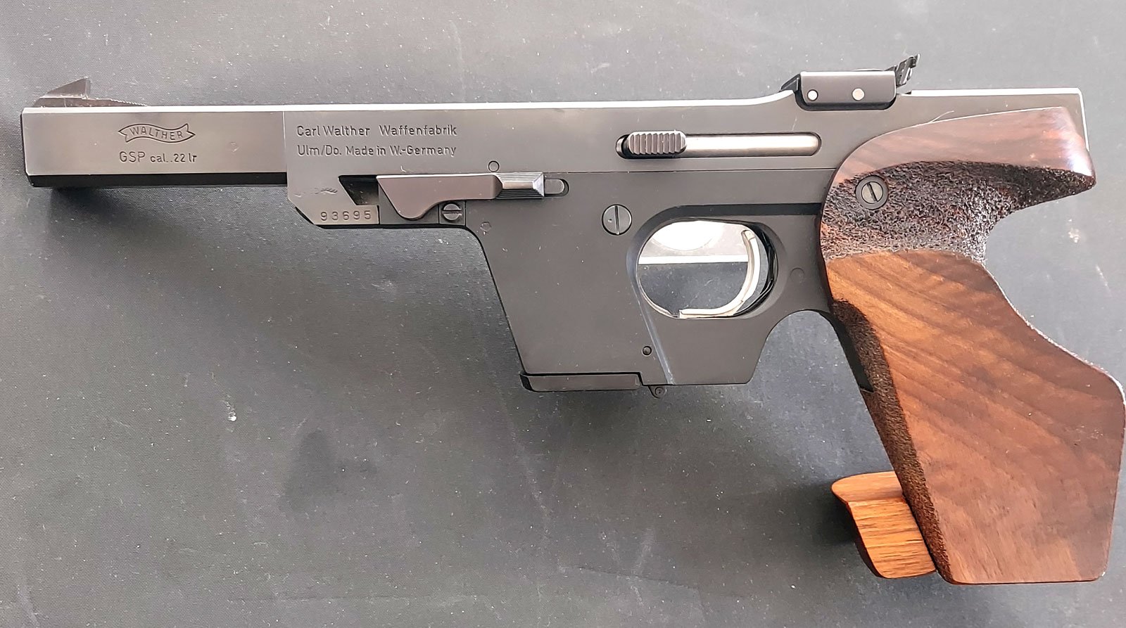 Walther GSP Kal. 22 Lr. rechts – Bild 2