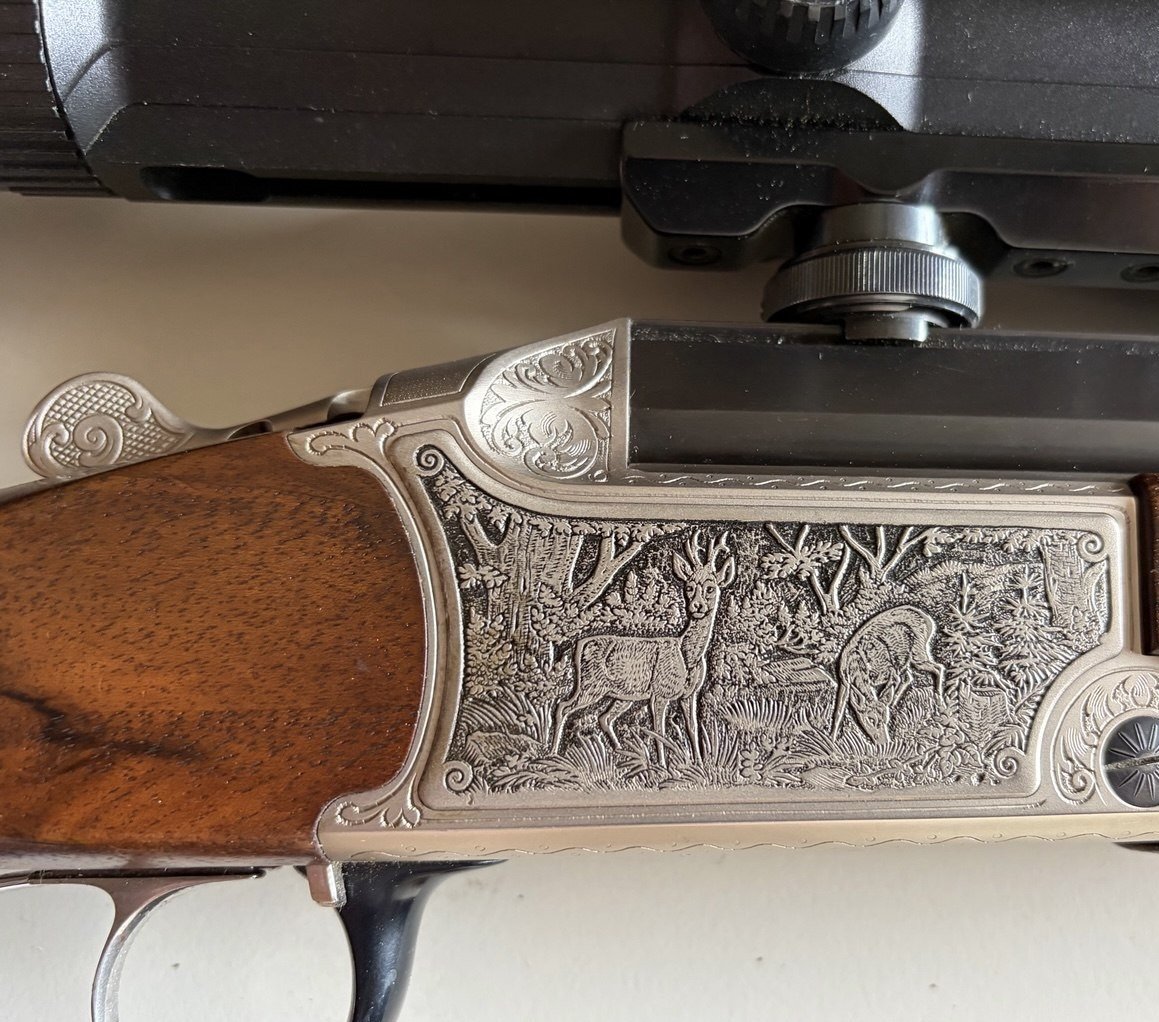 Blaser BD 880 Bockdrilling .30R Blaser 20/76 .22 Hornet, ZF Zeiss 3-12/56 – Bild 2