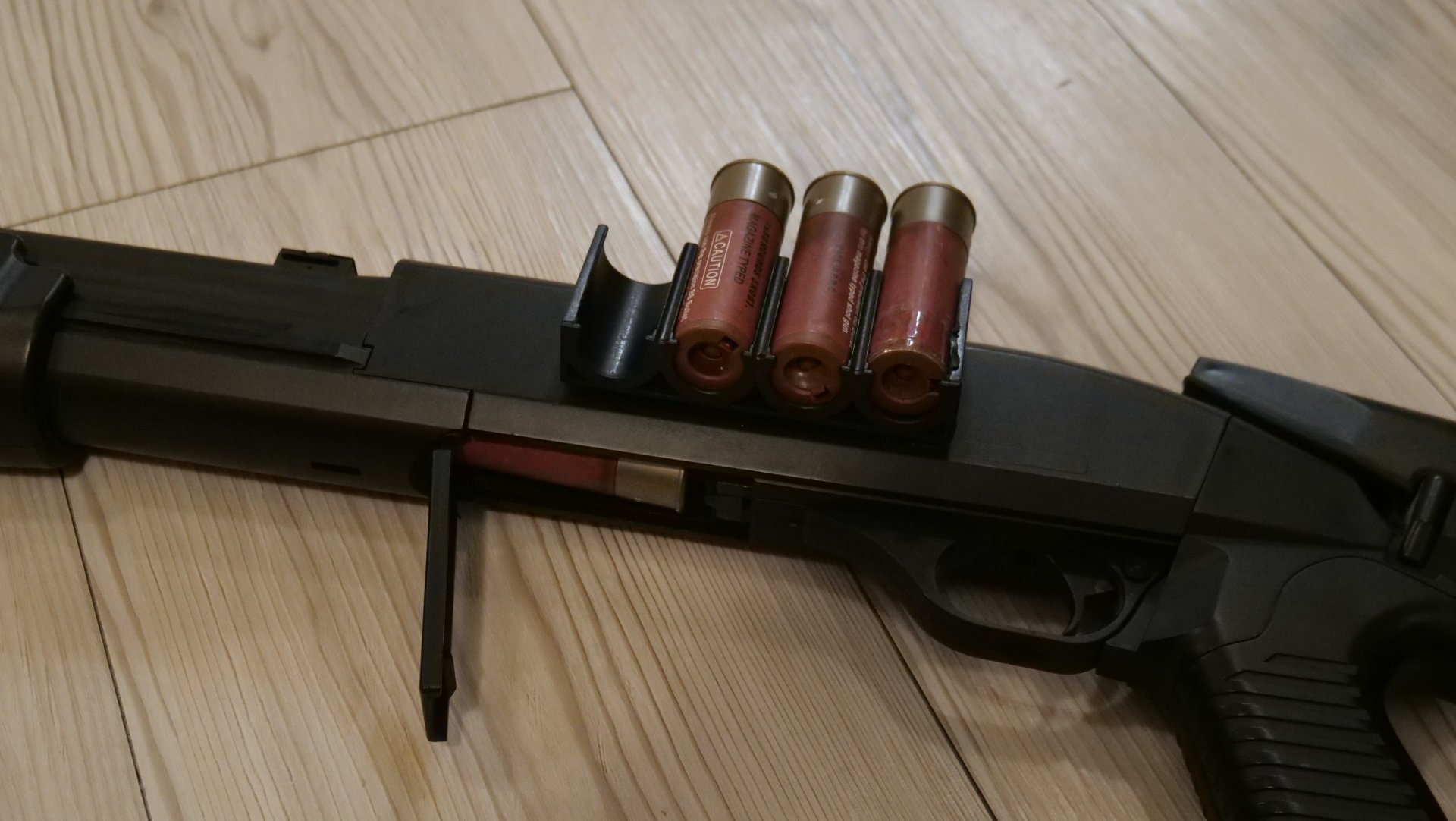 ASG Ashbore SF 12 Tactical Shotgun Springer 6mm BB schwarz – Bild 2
