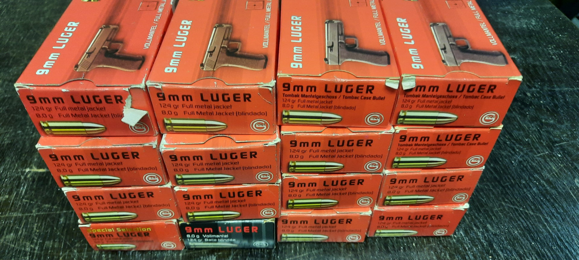 9mm Para 9mm Luger Hülsen – Bild 1