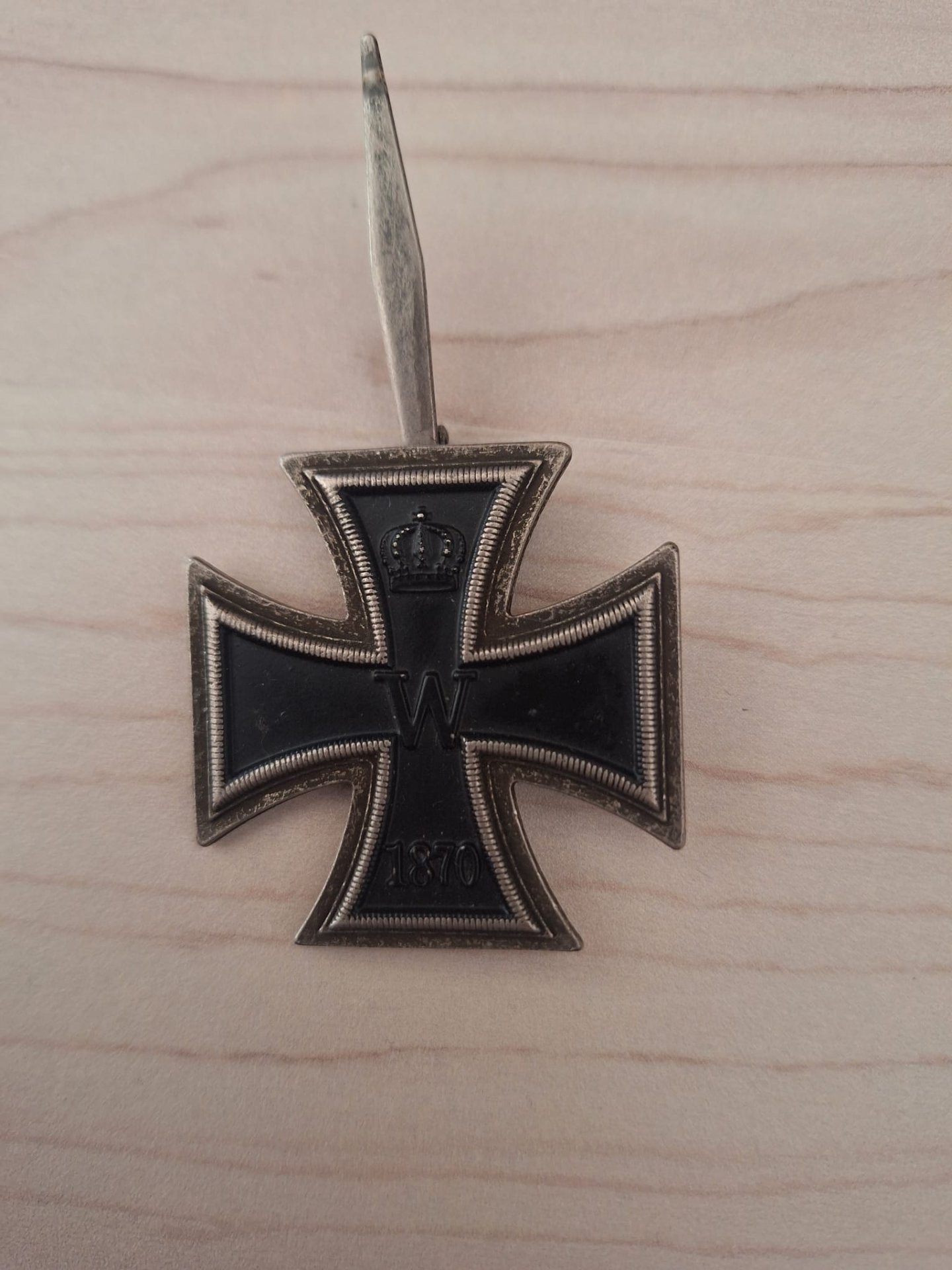 Eisernes Kreuz 1. Klasse 1870 WW1. herst. Godet – Bild 1