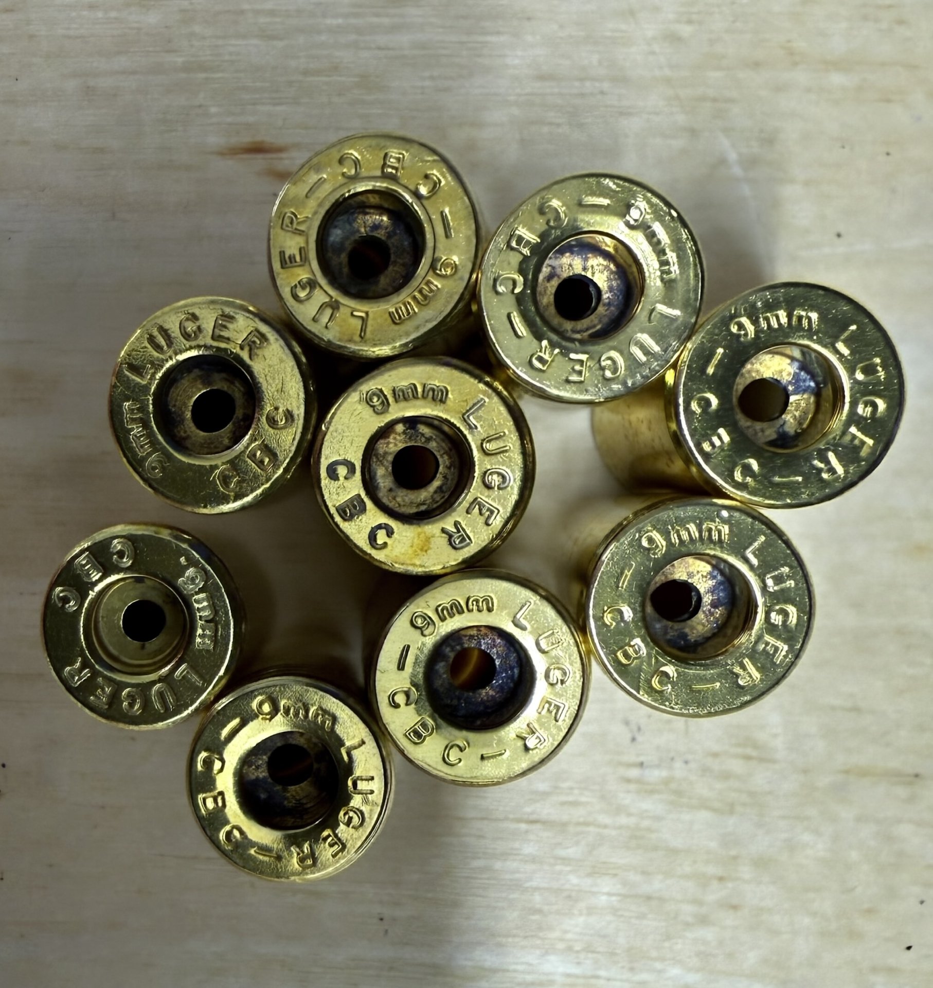 1500 CBC 9x19 Hülsen – Bild 1