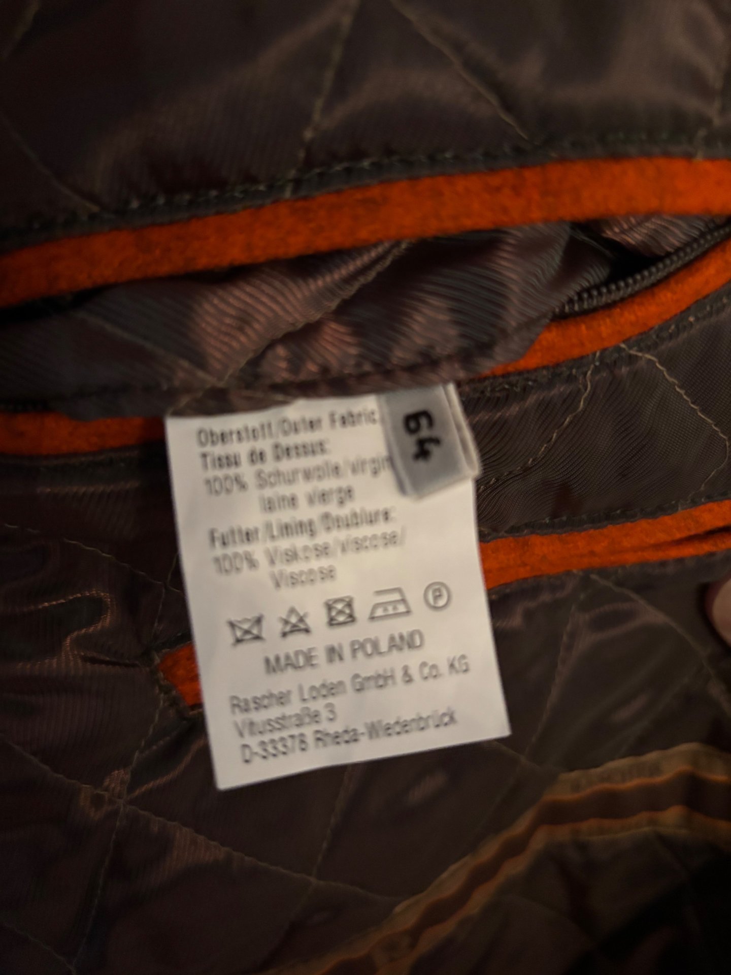 Rascher Lodenjacke Signal – Bild 2