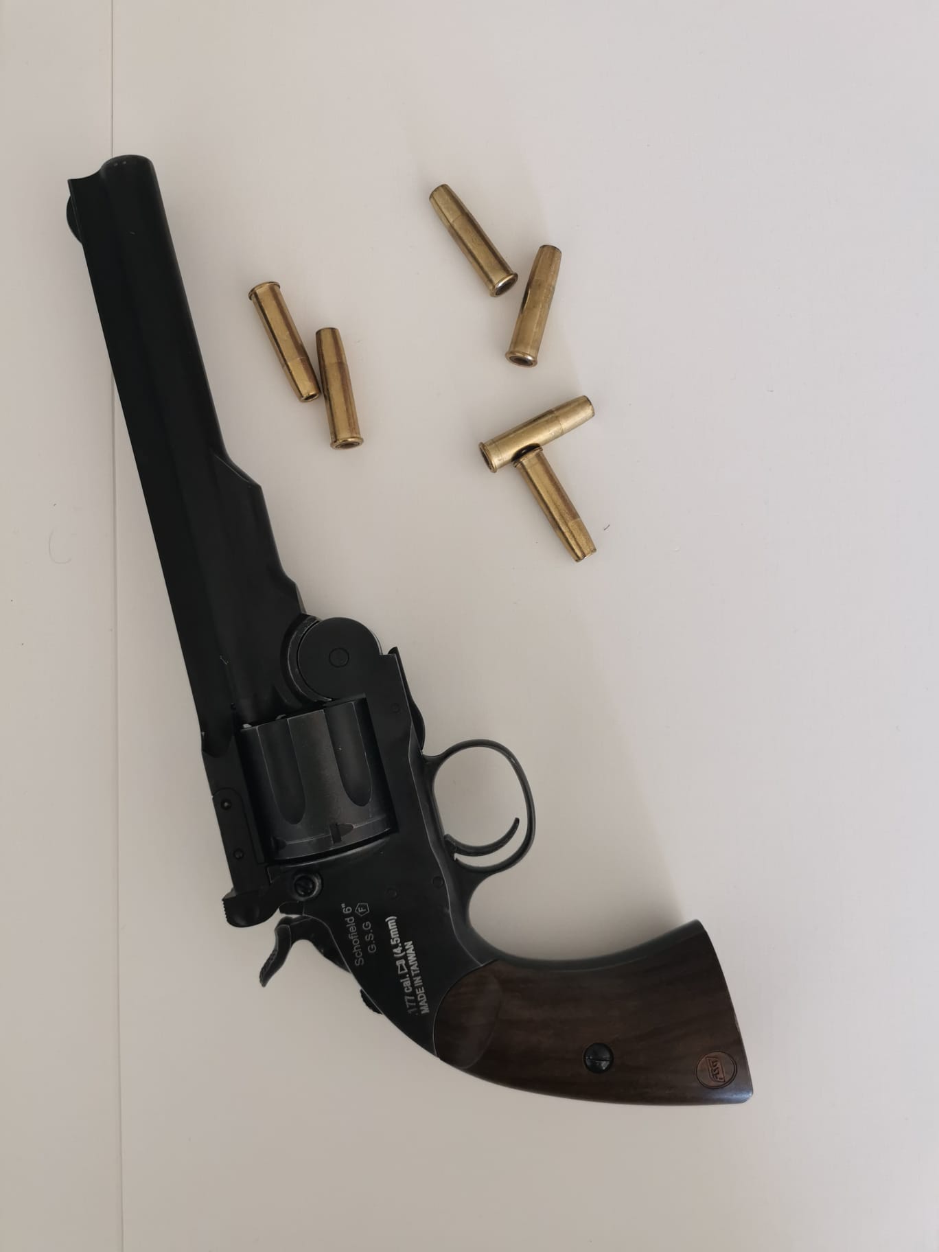 Schofield CO2 Revolver 6 Zoll – Bild 1
