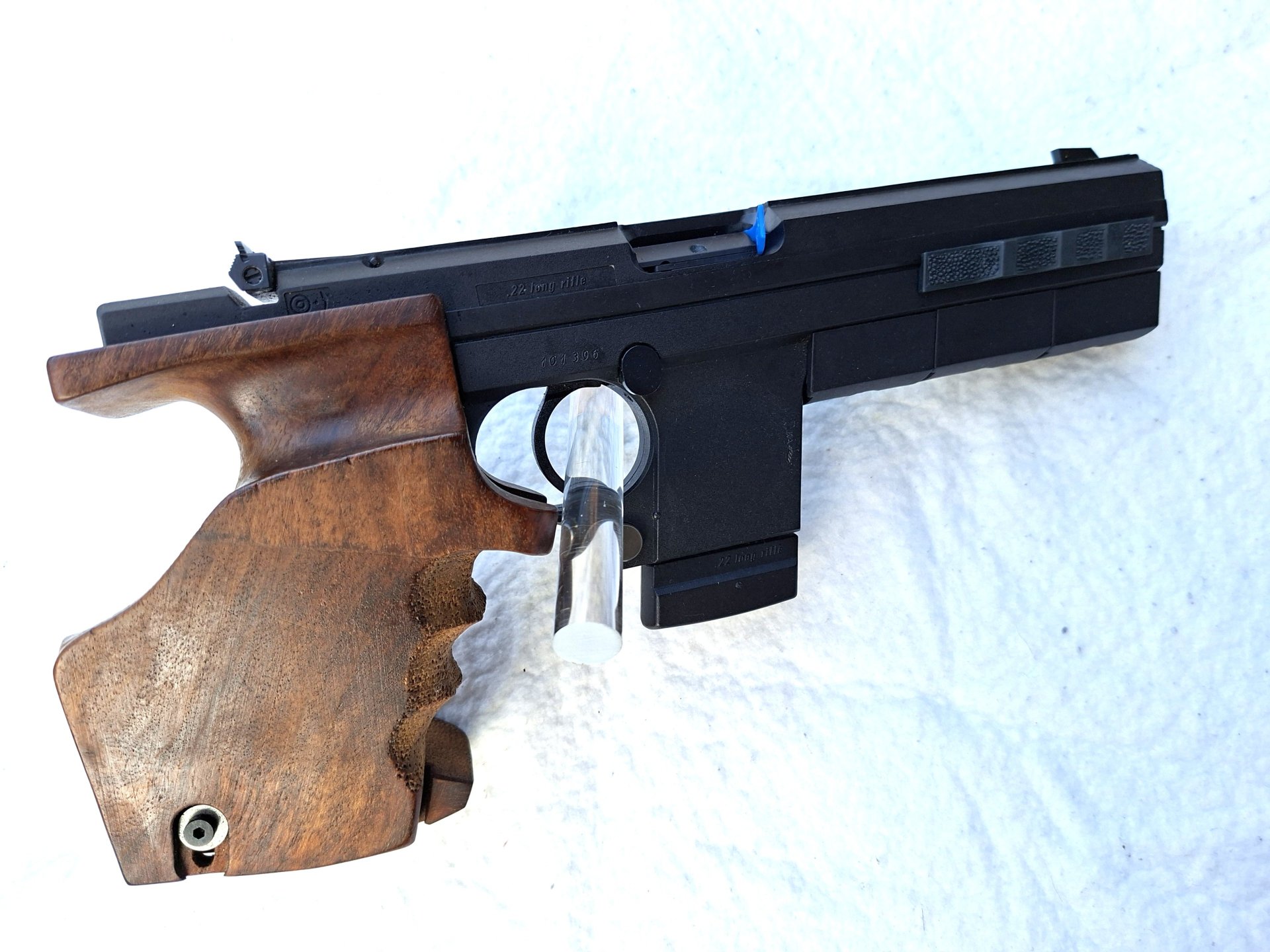 Sportpistole Hämmerli 280 Kal. .32S&W long incl. WS Kal. .22l.r. links und rechts – Bild 2