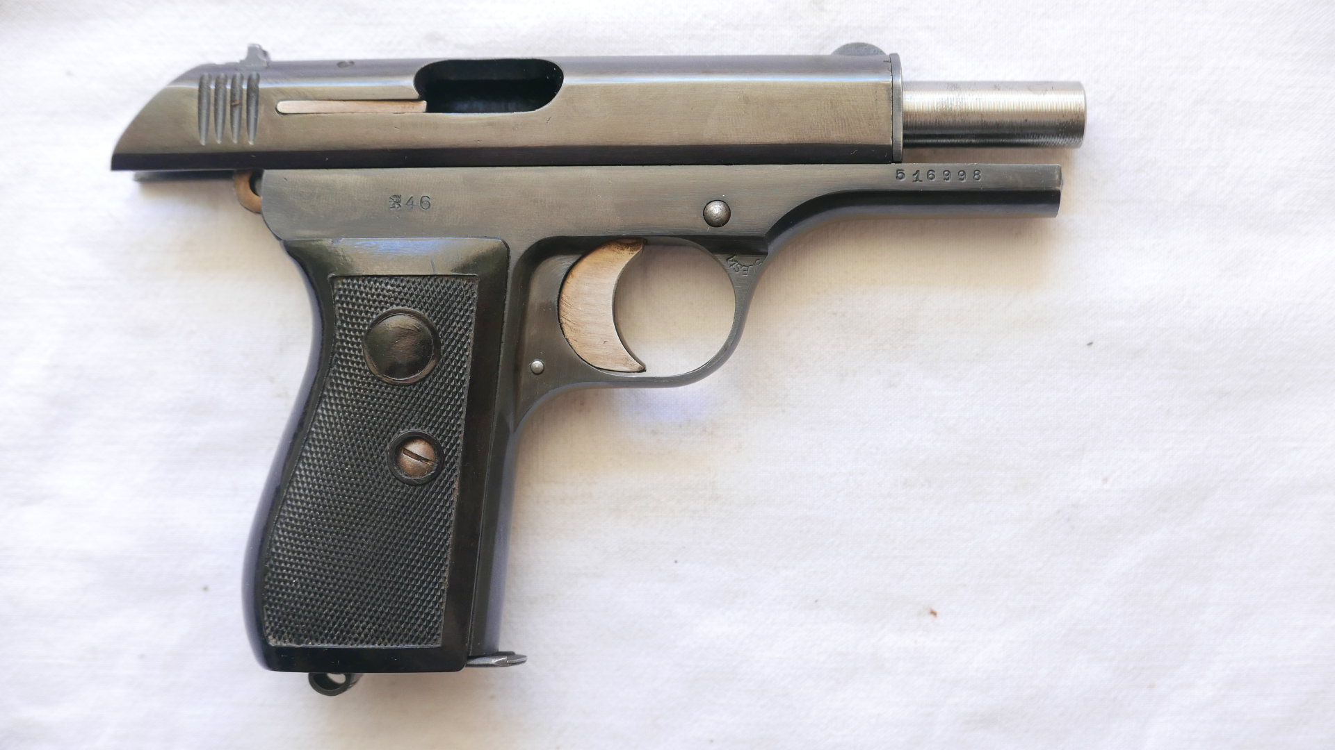 Pistole CZ 27 Kal. 7,65mmBr erste Nachkriegsfertigung ungeschossen neuwertig – Bild 6