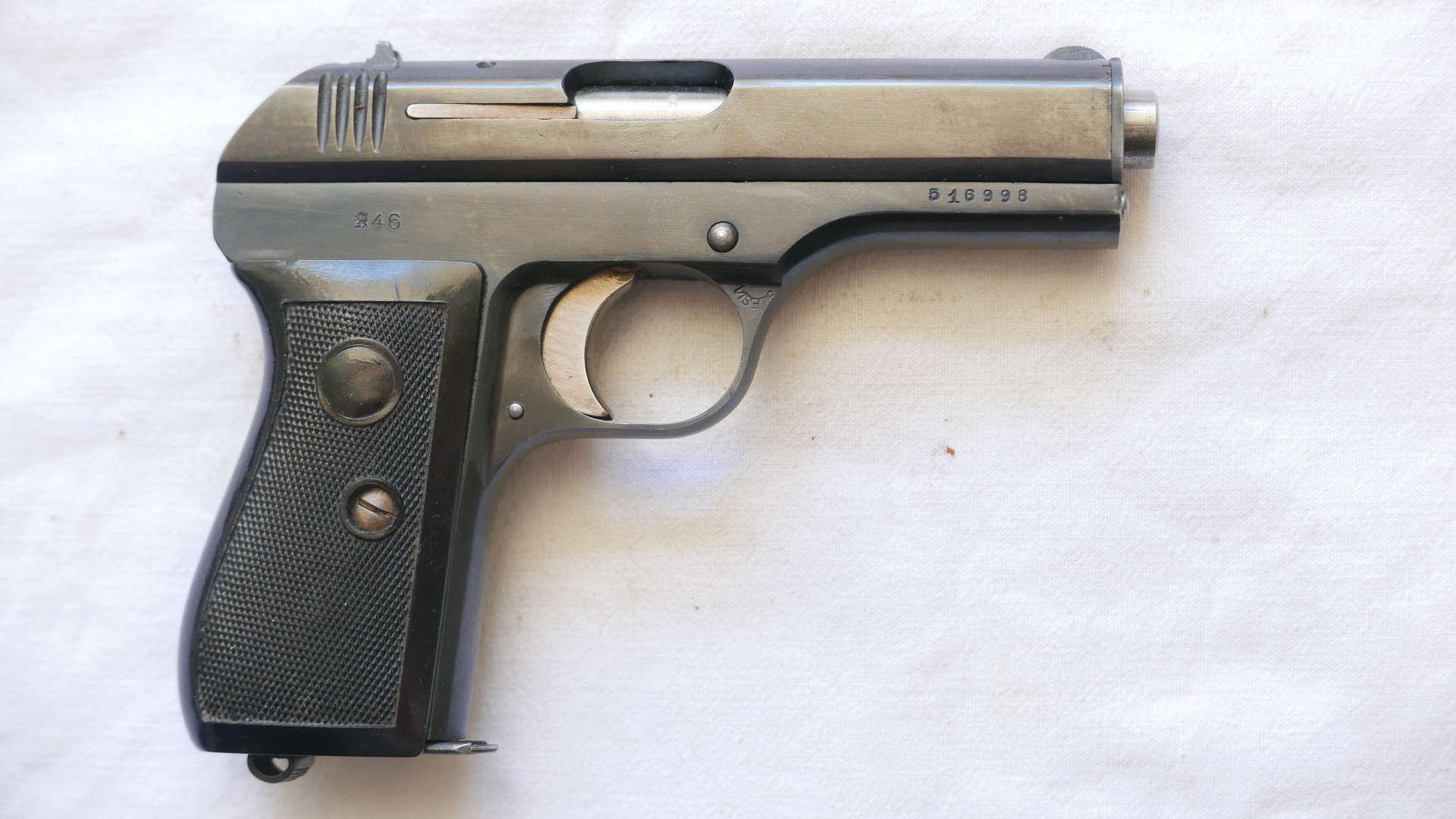 Pistole CZ 27 Kal. 7,65mmBr erste Nachkriegsfertigung ungeschossen neuwertig – Bild 3