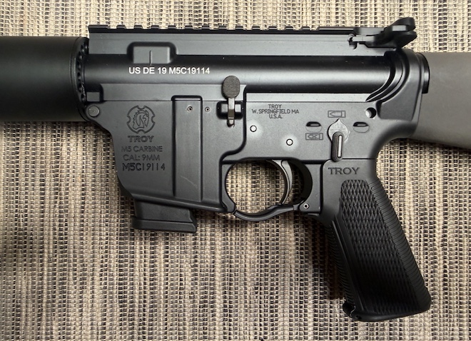 Troy M9 Carbine AR 15-9 / 9mm Para – Bild 3