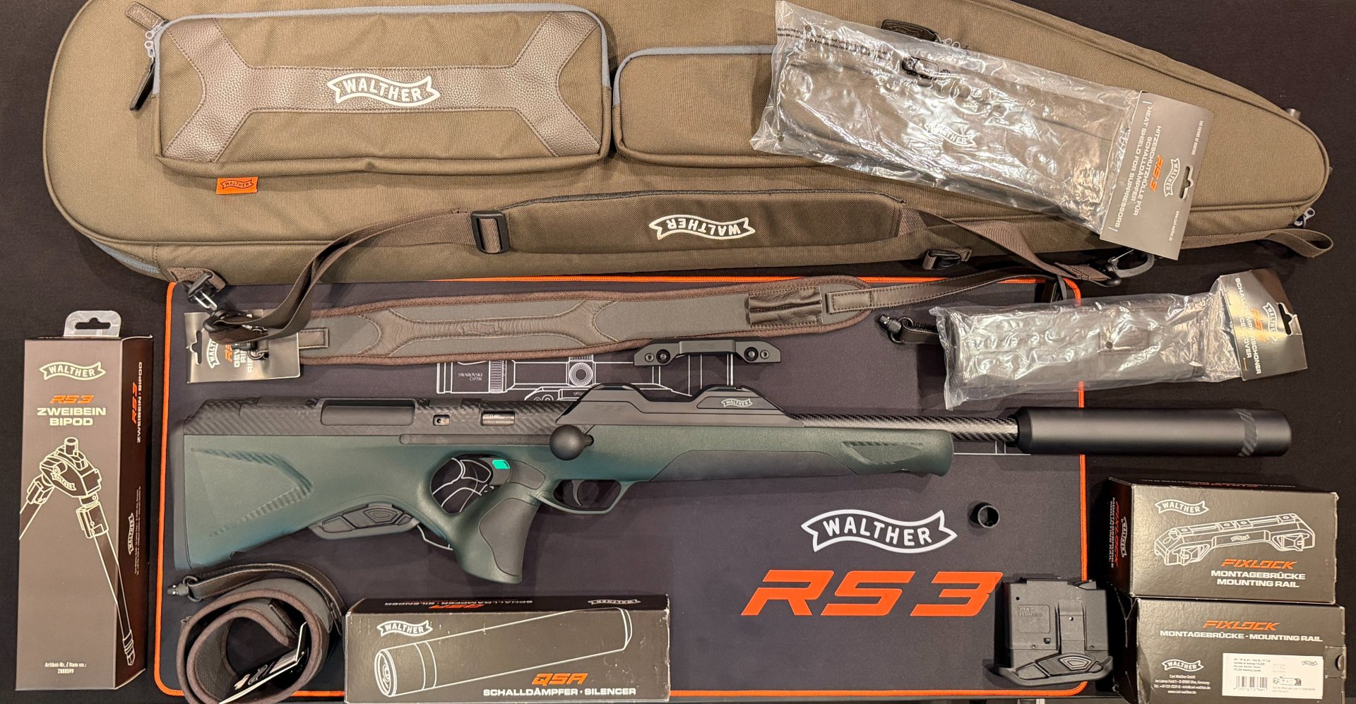 NEU/OVP: Walther RS3 Pro Chestnut .308Win + SD + Zubehör - Versand geschenkt! – Bild 2