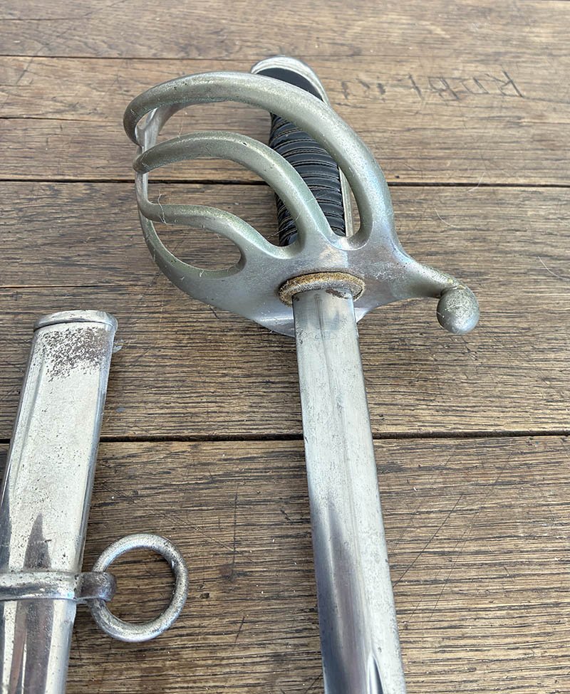 Säbel unbekannt, Offizierssäbel, relativ guter Zustand wohl von 1922 – Bild 3