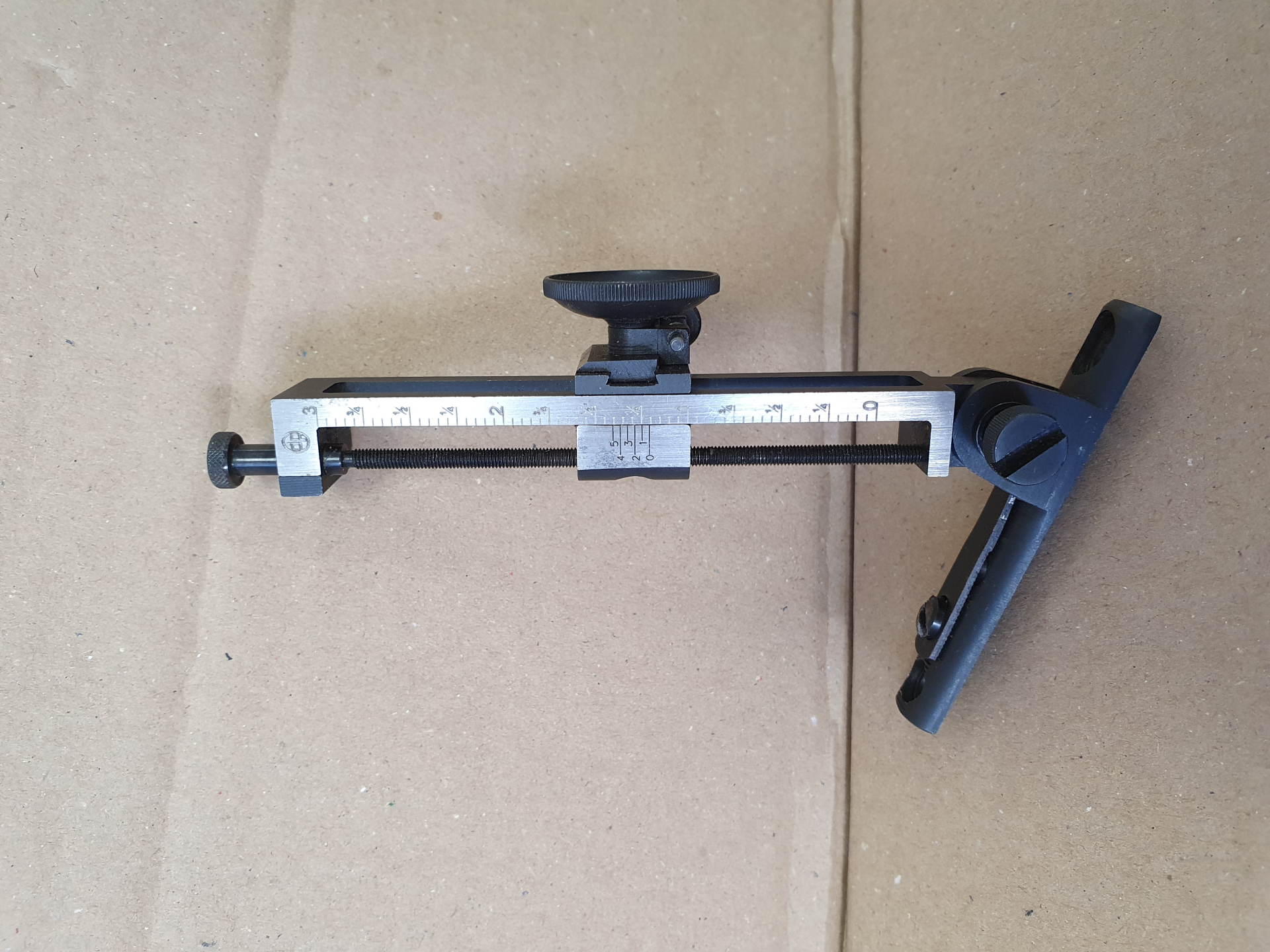 Davide Pedersoli Diopter. Vorderlader, Sharps Rifle, Noniusvisier, Leitspindeldiopter. UHR – Bild 1