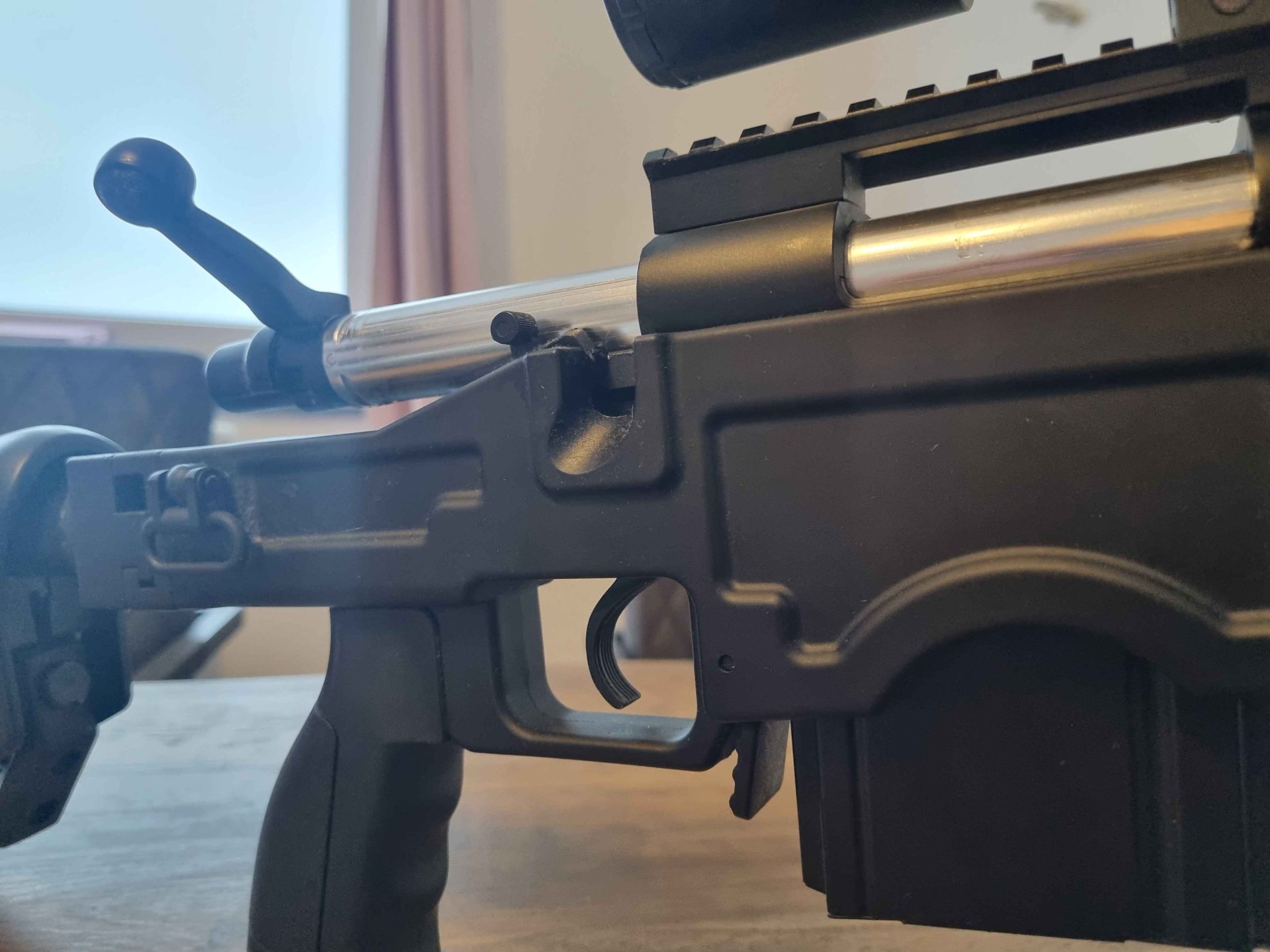 WELL MB4411D Airsoft Sniper Schwarz – Bild 5