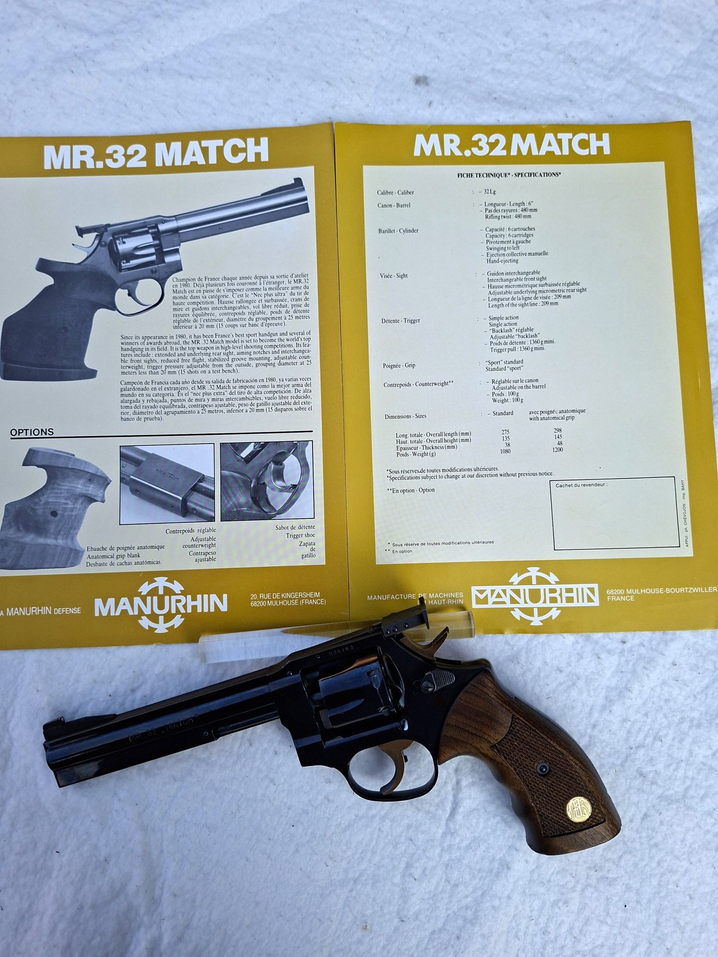 Manurhin MR 32 Match – Bild 6