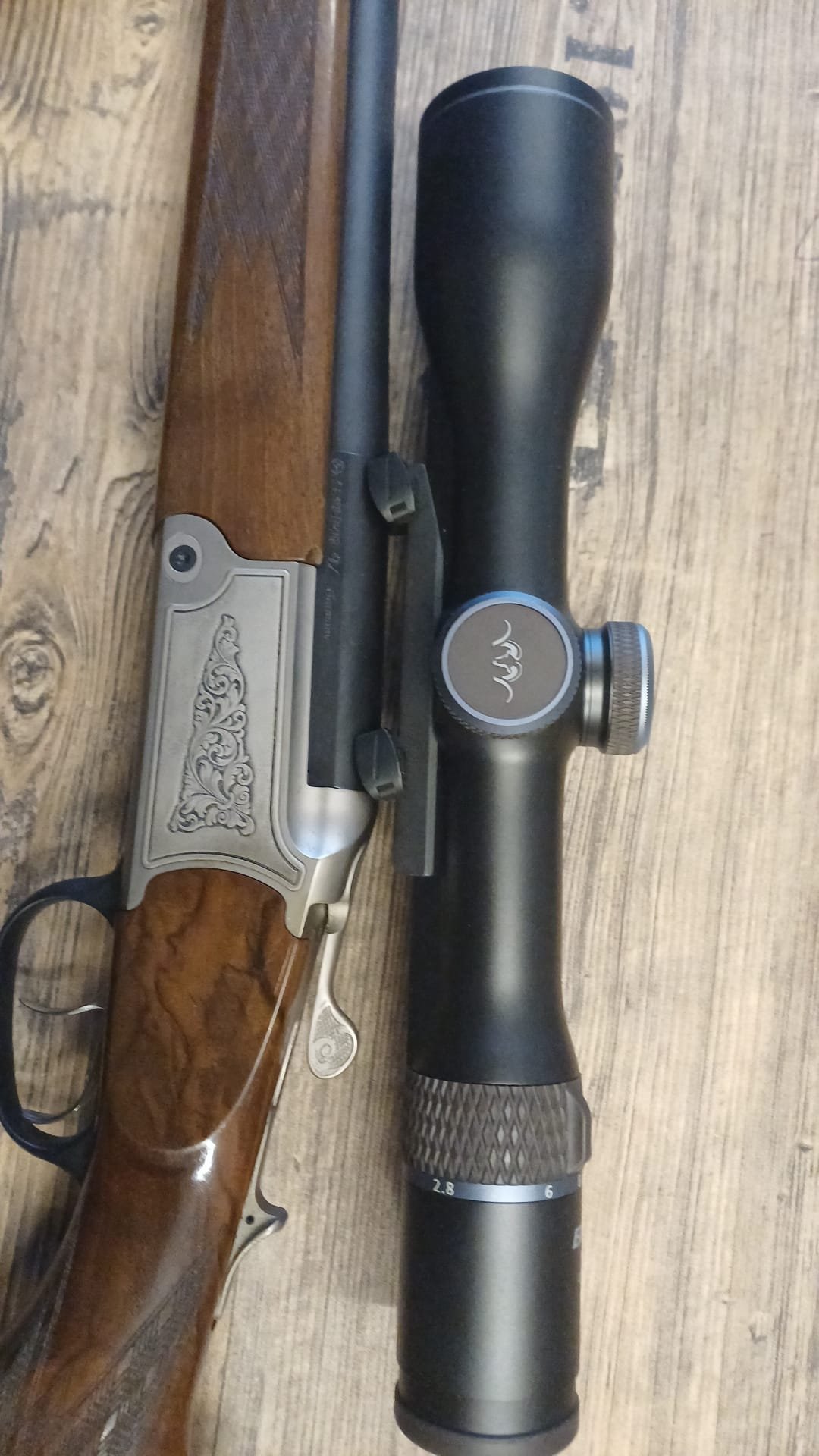 Blaser -Sauer-97 BdB 9,3x74 mit Zeiss 3-12 x 56 – Bild 4