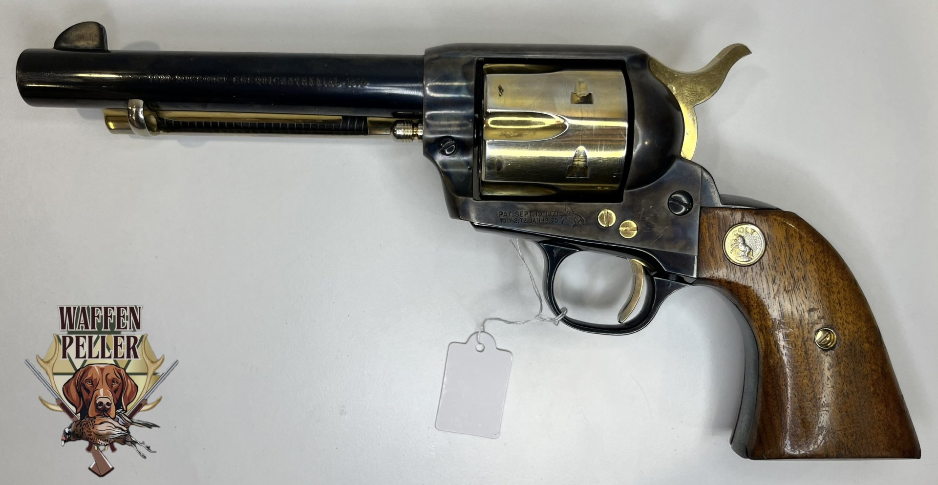 Original COLT Single Action Army (SAA) .45 Colt – 3rd Gen Custom (Münchner Beschuss 2004) – Bild 1