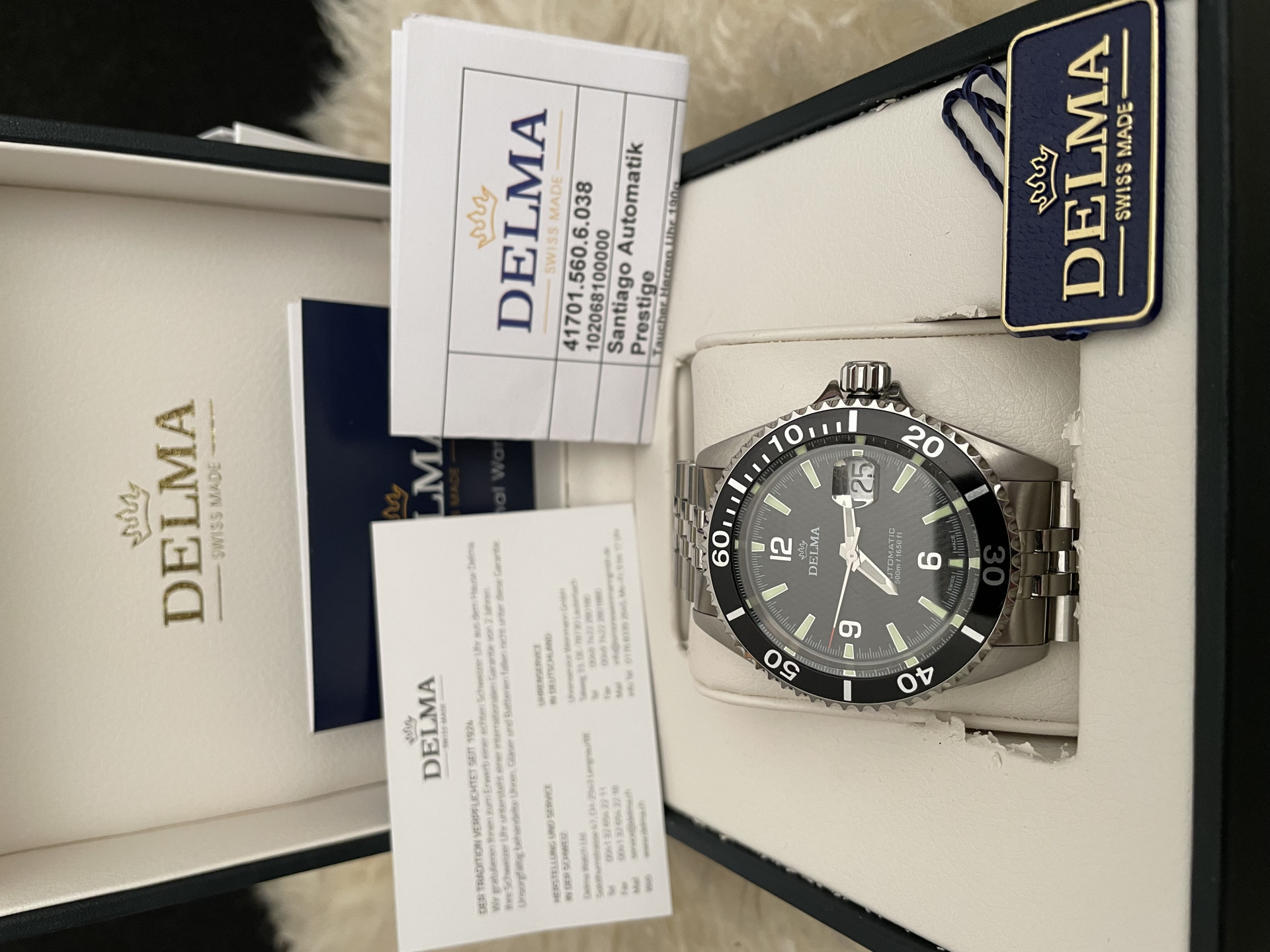 Delma Taucheruhr 500 m Wasserdicht Automatikuhr – Bild 2