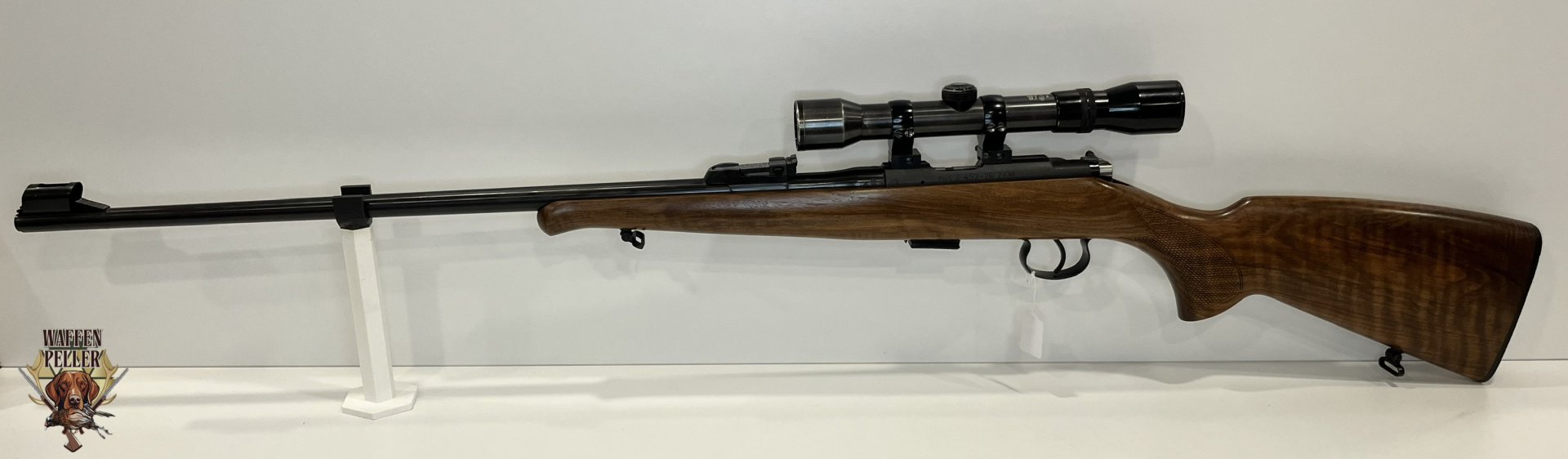 Brünner CZ 452-2E ZKM .22 l.r. – inkl. Kahles Wien Helia 4 S1 – Sehr schöner Holzschaft – Bild 1