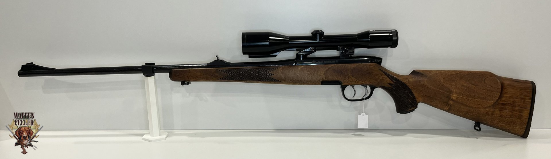 Steyr-Mannlicher Modell SL .222 Rem – Zeiss Diatal-Z 6x42 T* – Steyr Schwenkmontage – Deutscher St. – Bild 1