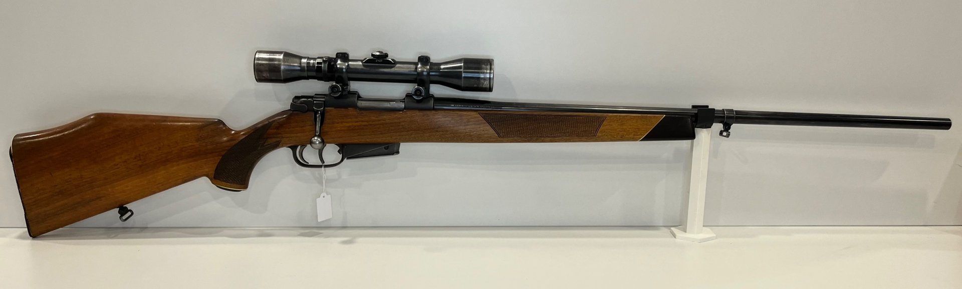 Krico / Kriegeskorte Mod. 400 Luxus (.222 Rem.) – Deutscher Schonzeit-Klassiker mit Doppelstecher – Bild 2