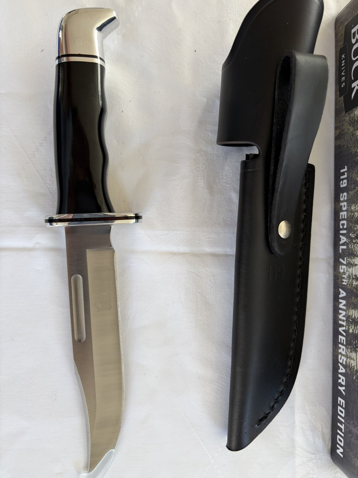 Buck 119 Special – 75th Anniversary Edition – Sammlermesser – Topzustand – Bild 2