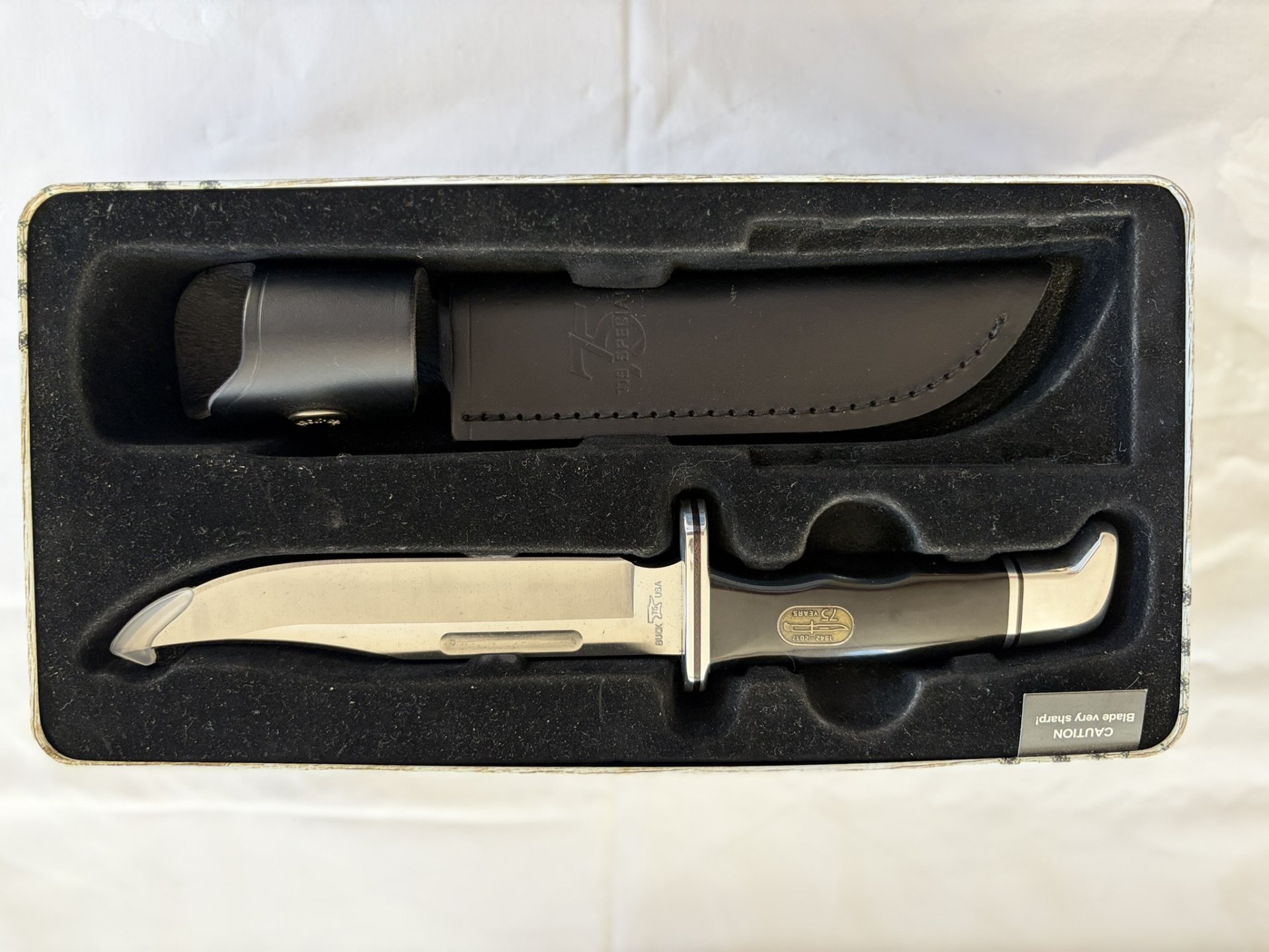 Buck 119 Special – 75th Anniversary Edition – Sammlermesser – Topzustand – Bild 3