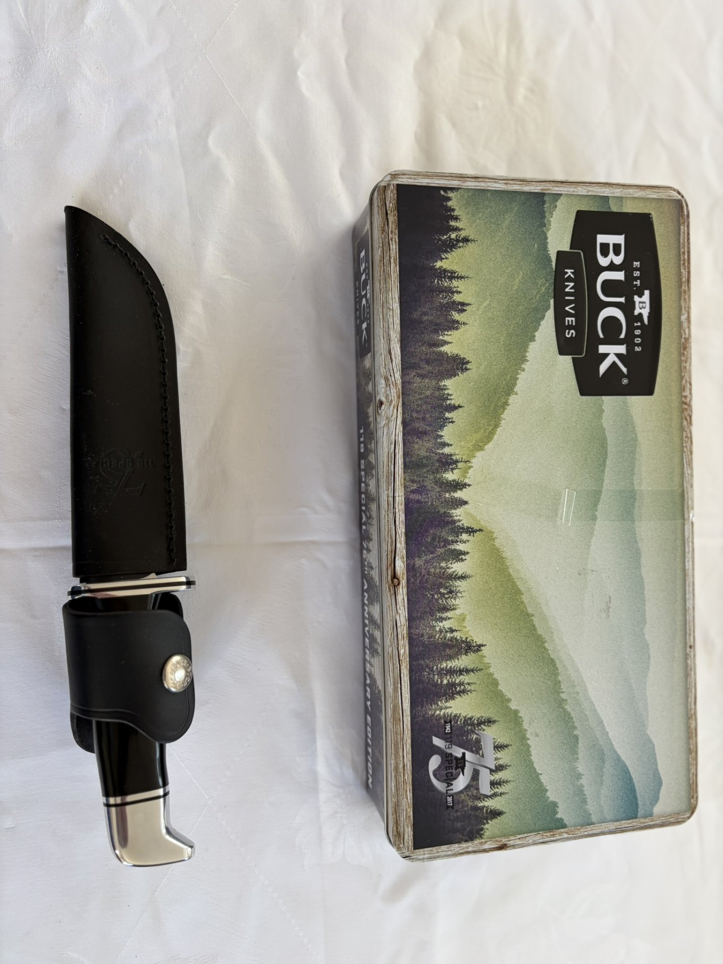 Buck 119 Special – 75th Anniversary Edition – Sammlermesser – Topzustand – Bild 1