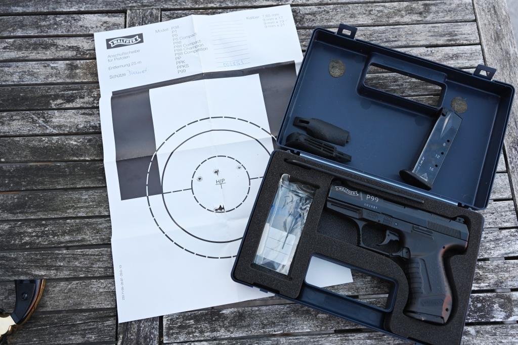 Pistole Walther P 99 Kal. 9 mm Para Bj. 1997, 100 % wie neu! – Bild 3
