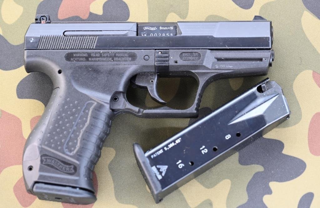 Pistole Walther P 99 Kal. 9 mm Para Bj. 1997, 100 % wie neu! – Bild 1