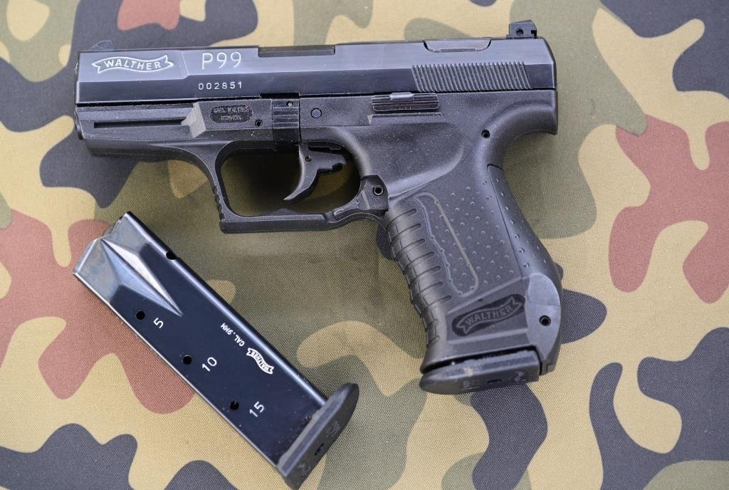 Pistole Walther P 99 Kal. 9 mm Para Bj. 1997, 100 % wie neu! – Bild 2