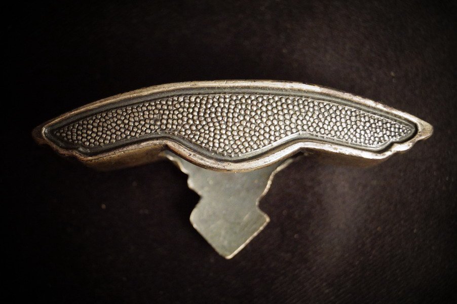 Luftwaffe Ersatzteil Bastelteil, LW Dolch Parierstange mit Stossleder – Bild 2