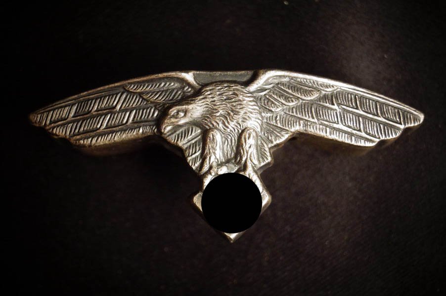 Luftwaffe Ersatzteil Bastelteil, LW Dolch Parierstange mit Stossleder – Bild 1