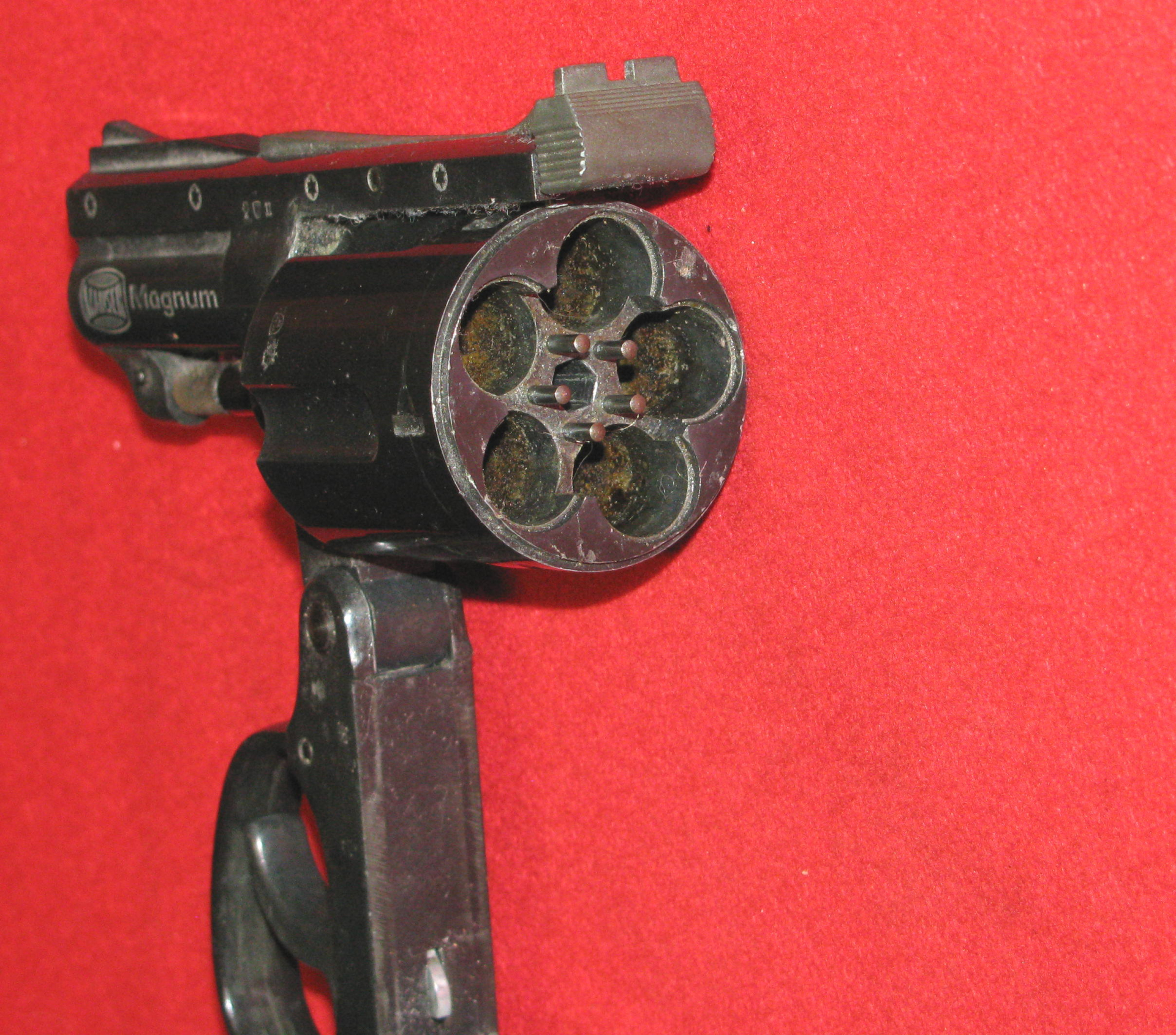 Umarex Schreckschuss- Revolver, ein Mauser-Magnum mit der PTB 457 in Cal. 45 Knall / Fehler – Bild 3