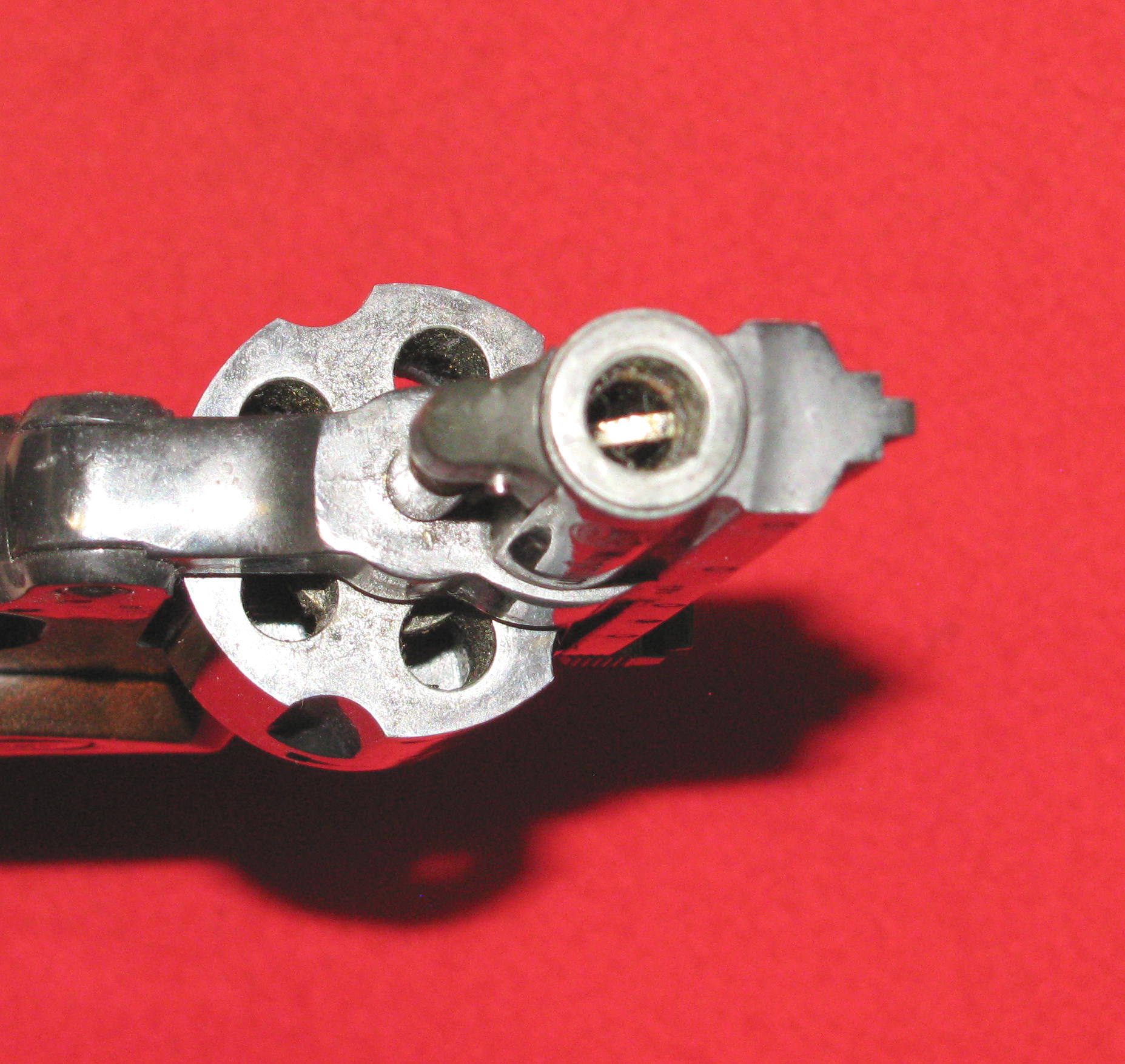 Umarex Schreckschuss- Revolver, ein Mauser-Magnum mit der PTB 457 in Cal. 45 Knall / Fehler – Bild 4