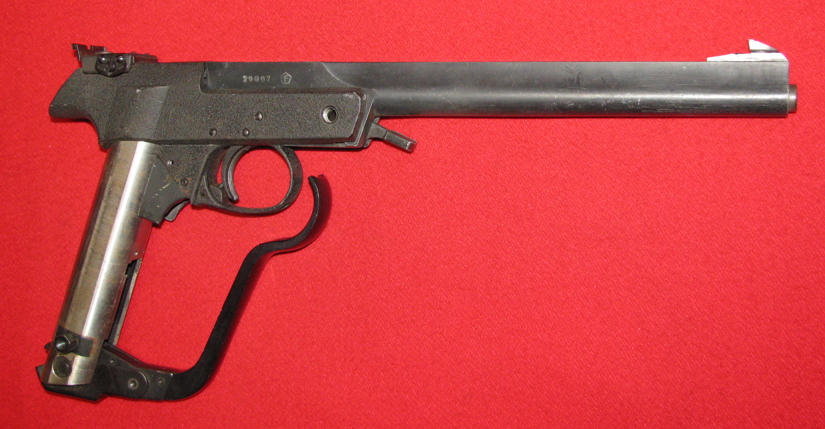 Teile einer WALTHER Luftpistole, eine LP Mod.3 in 4,5mm mit F - Zeichen – Bild 3