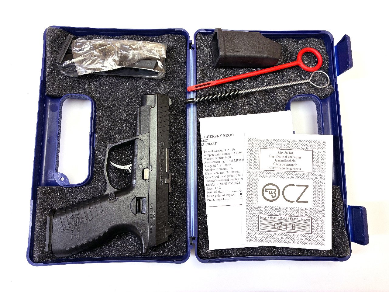 Pistole - CZ Mod. 110 in OVP | 9mmLuger – Bild 1