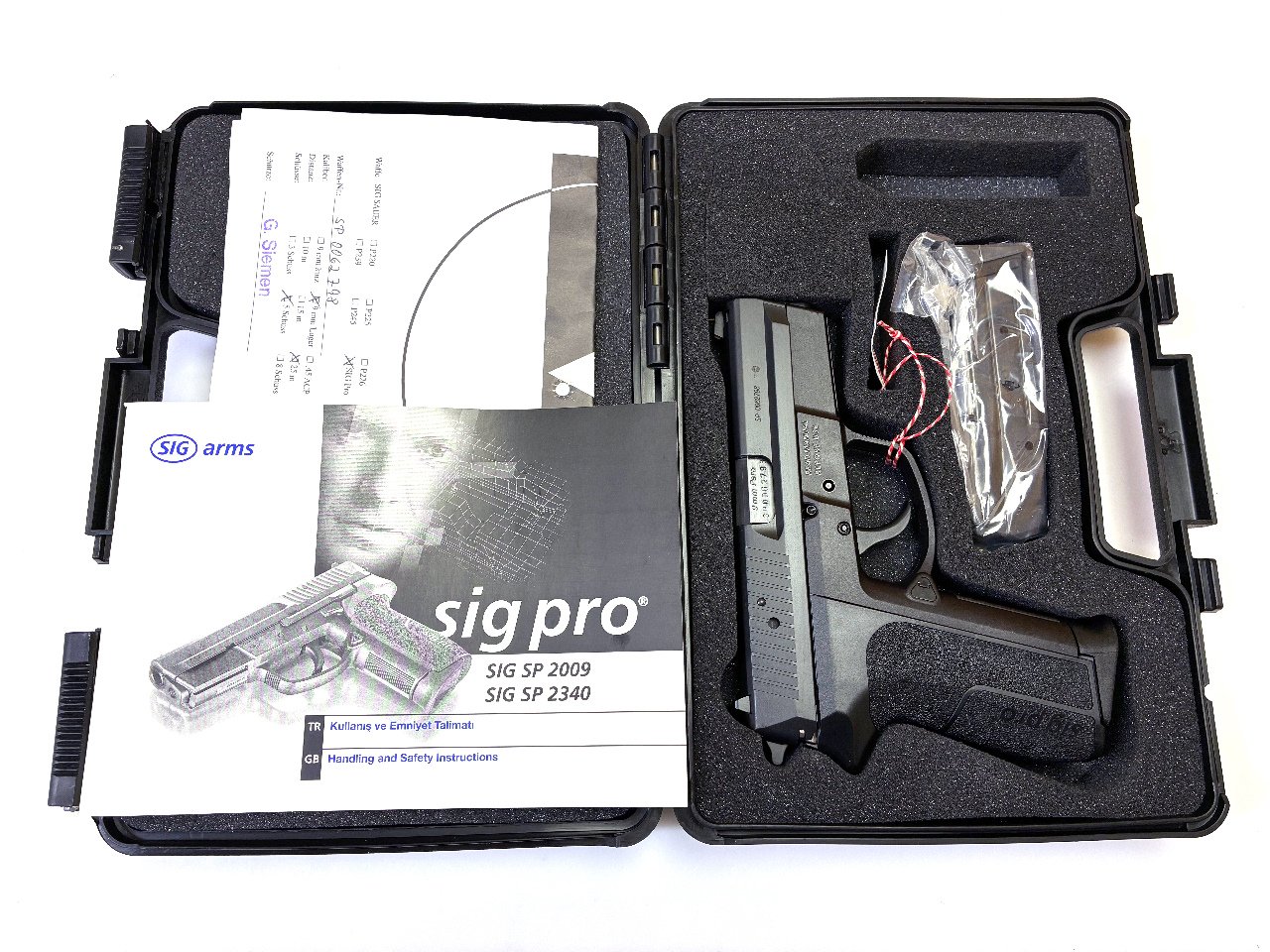 Pistole - SIG Sauer Mod. SP 2009 in OVP | 9mmLuger – Bild 1